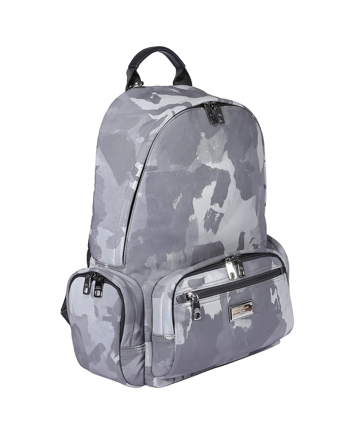Dolce & Gabbana Camouflage Backpack - Gray バックパック