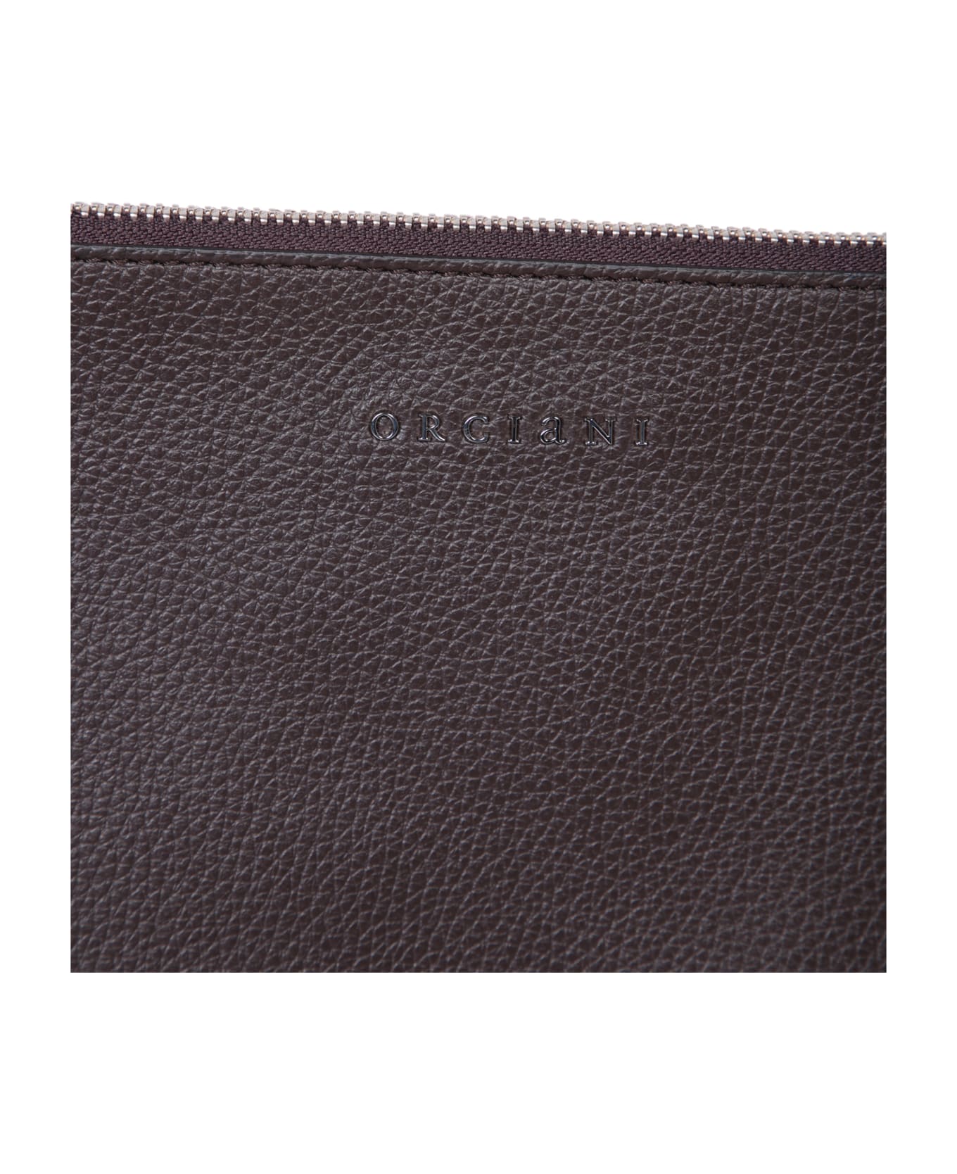 Orciani Micron Brown Documet Holder - Brown