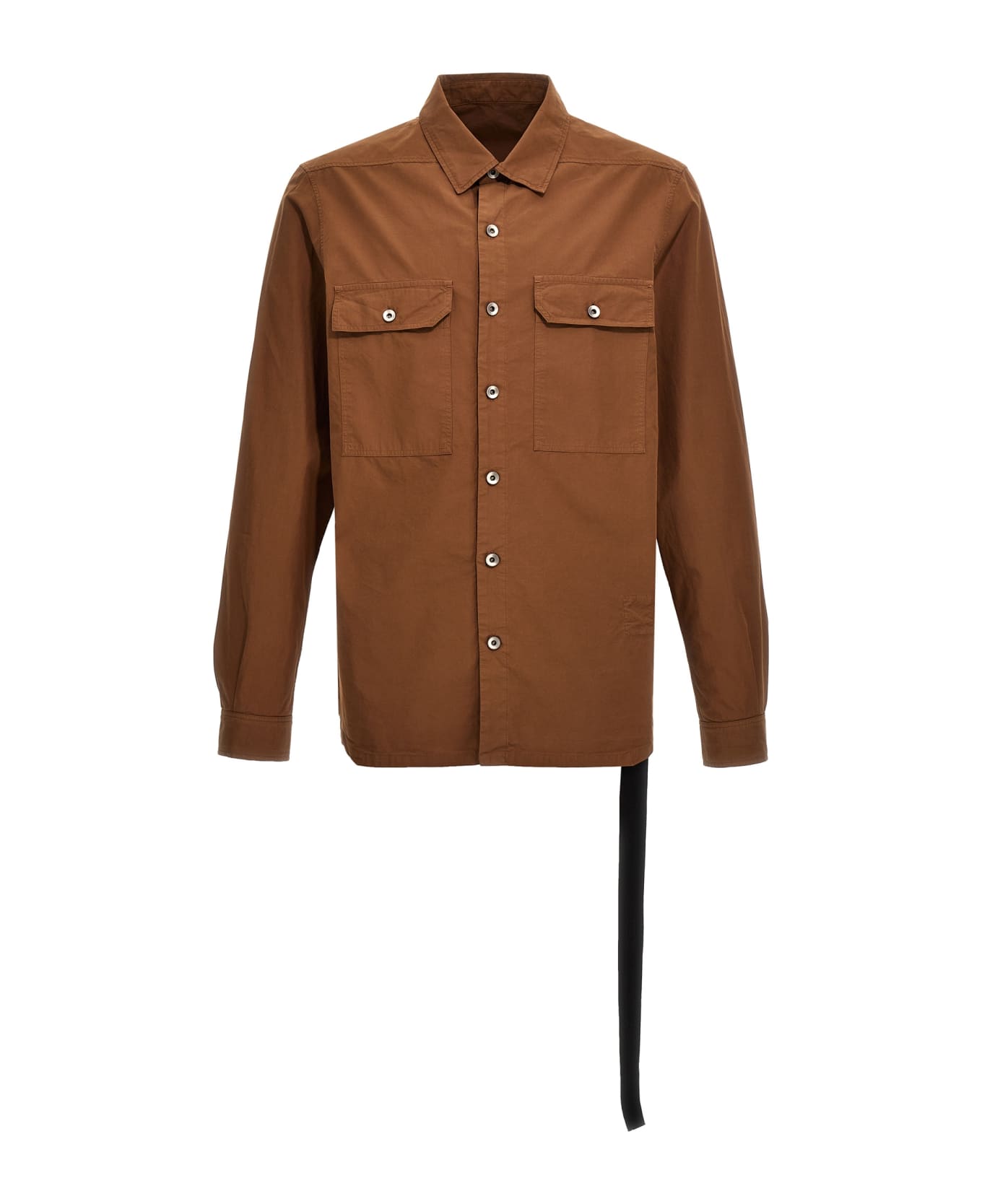 DRKSHDW Cotton Shirt - Brown