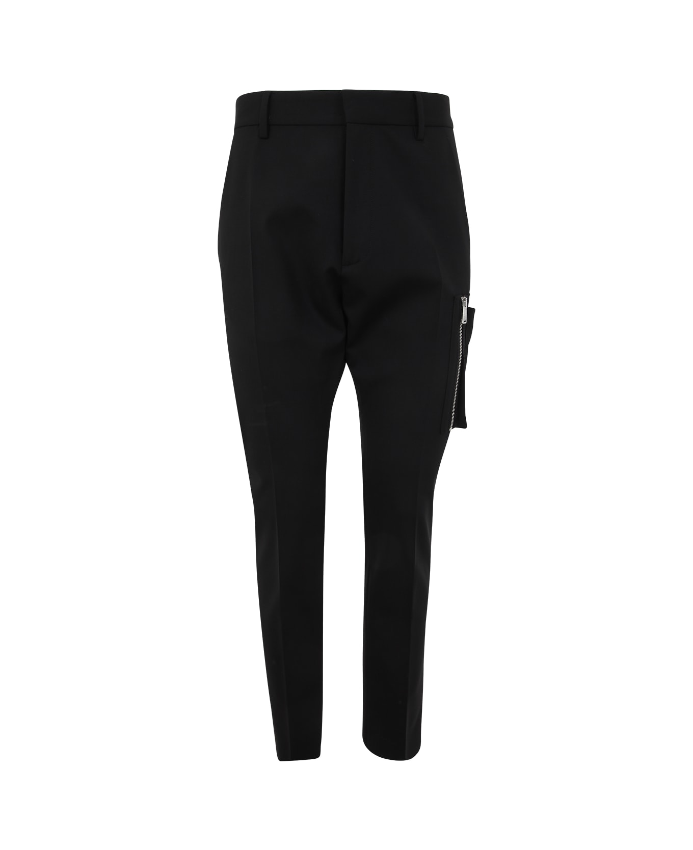 Dsquared2 Straight-leg Tailored Trousers - Black