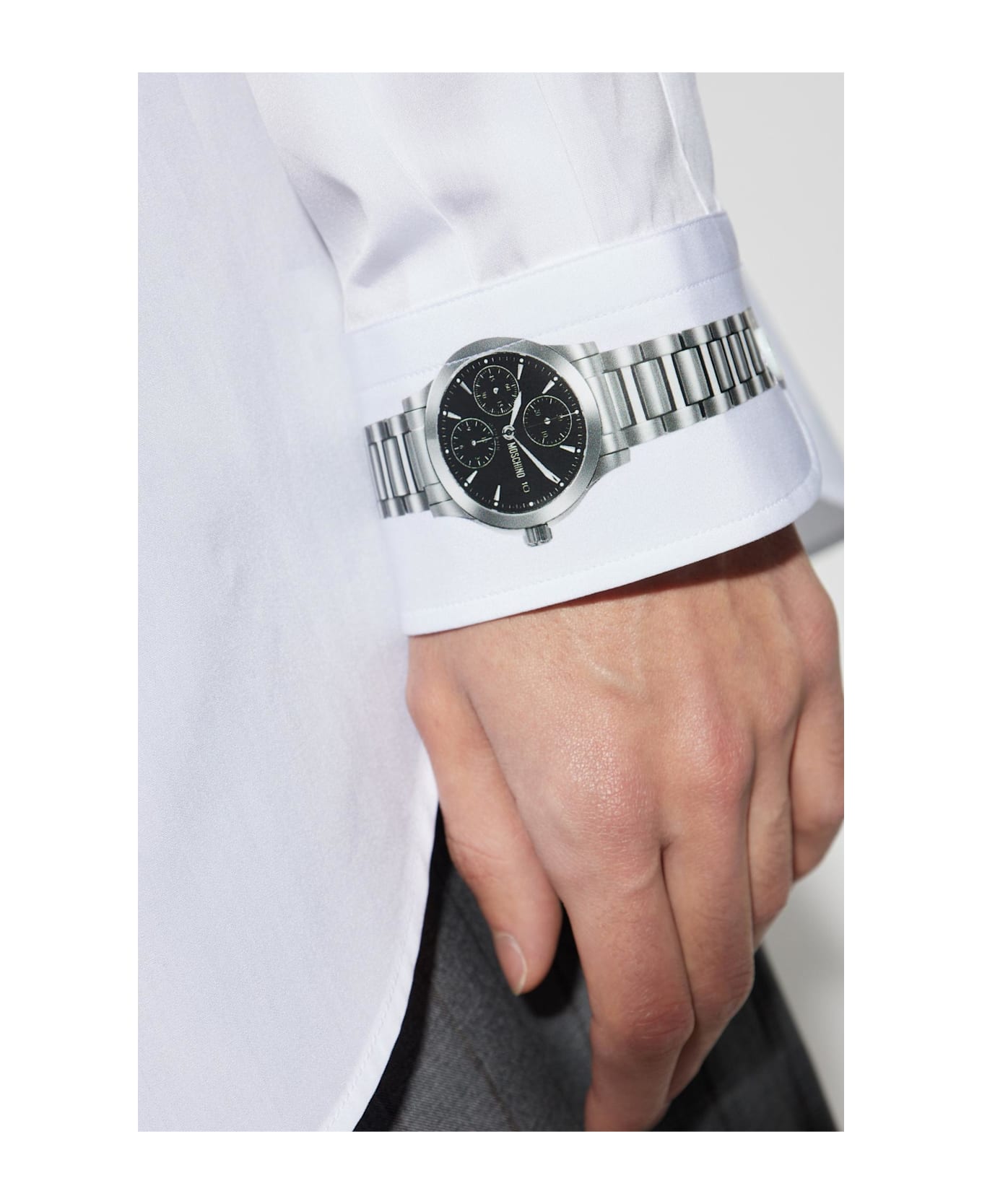 Moschino Shirt With Print - WHITE