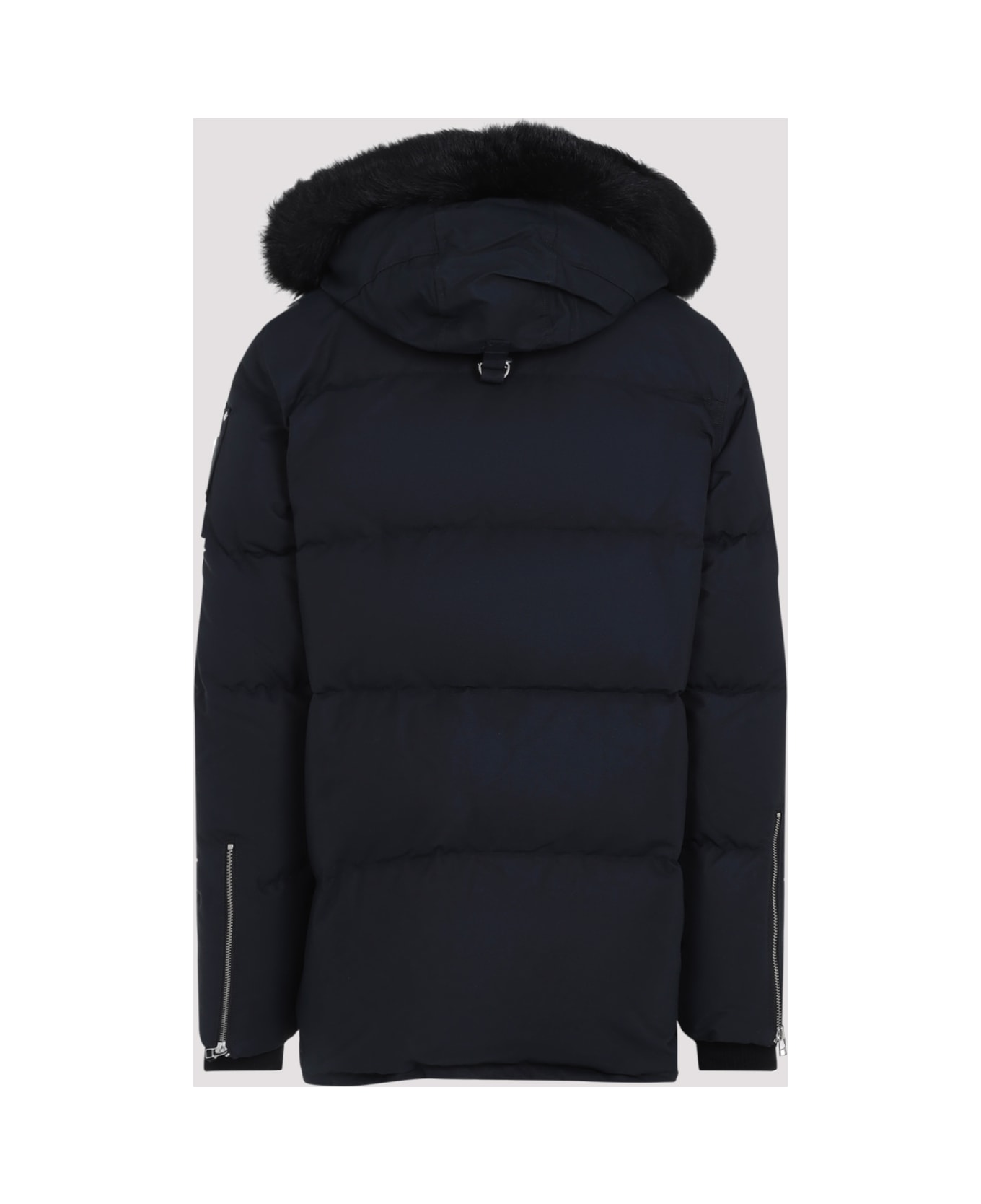 Moose Knuckles 3q Fur Jacket - Navy Blk