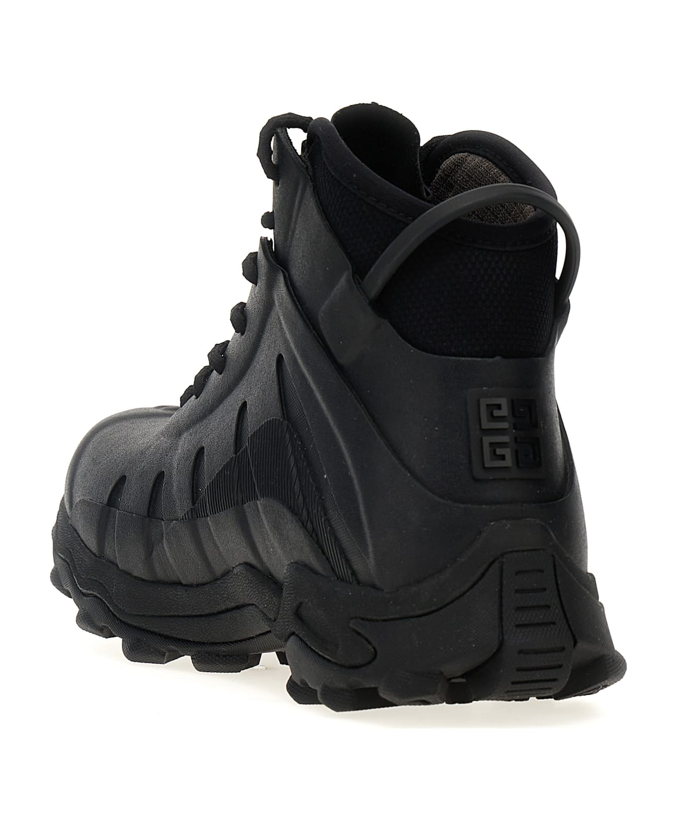 Givenchy Rubber Ankle Boots - Black