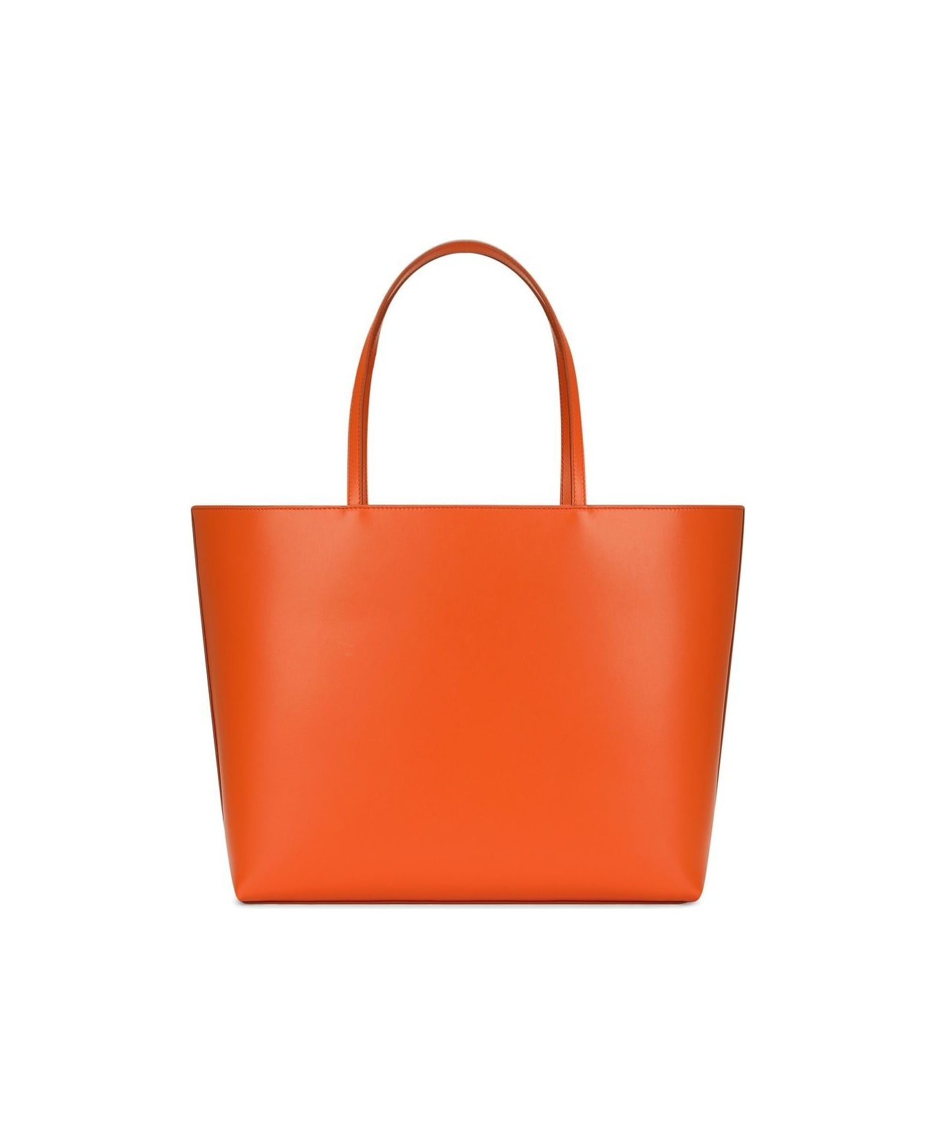 Dolce 
Gabbana Dg Logo Medium Shopping Bag - Orange