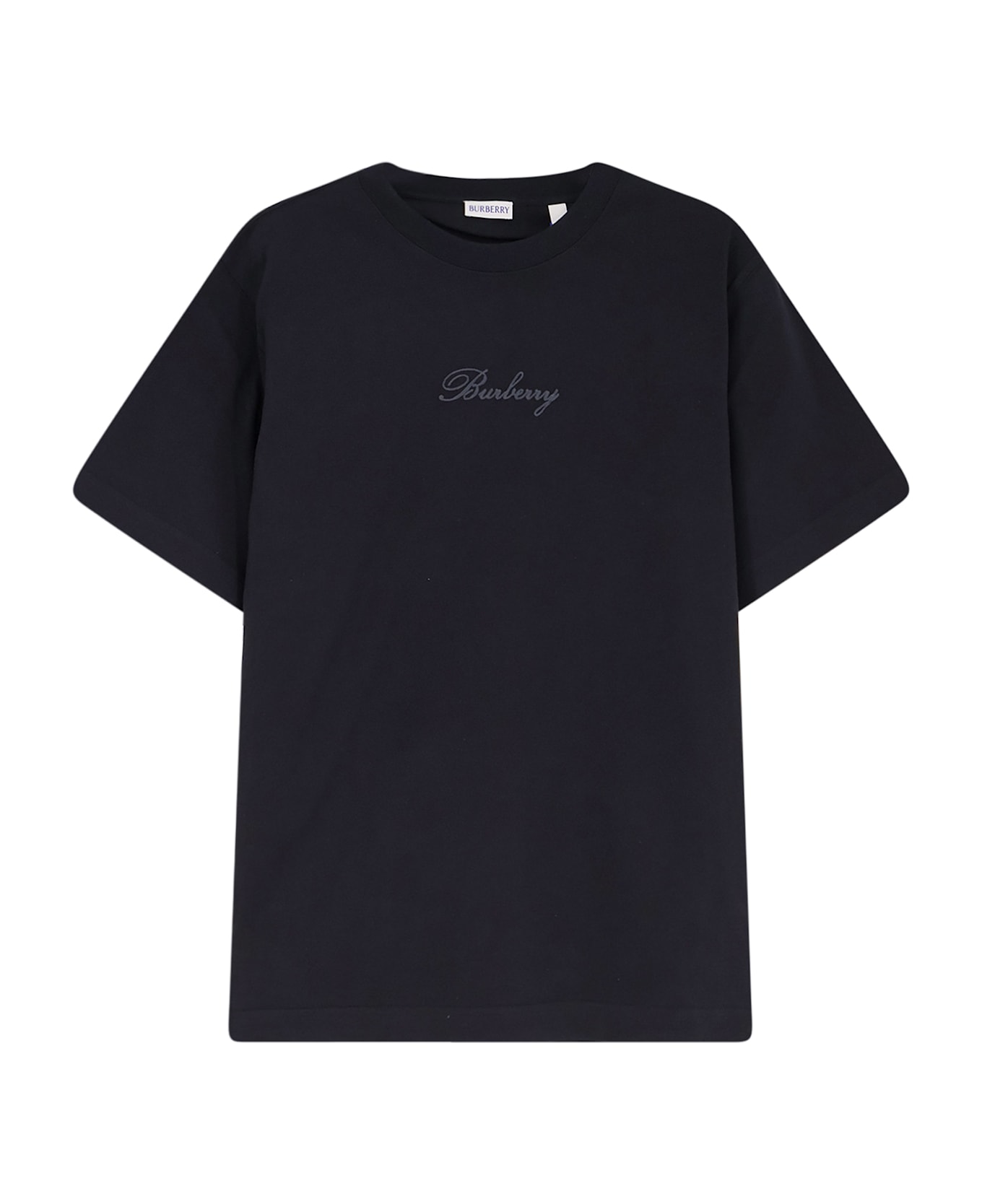 Burberry Organic Cotton T-shirt - Black