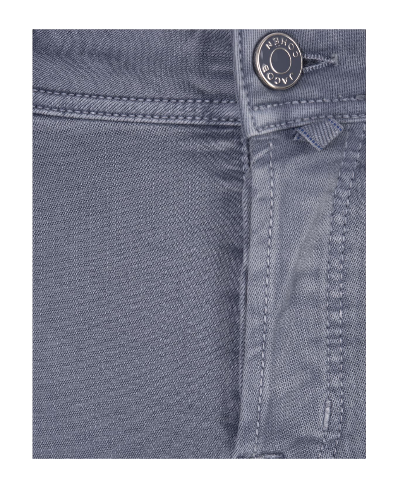 Jacob Cohen Nick Slim Fit Jeans In Grey Denim - Grey