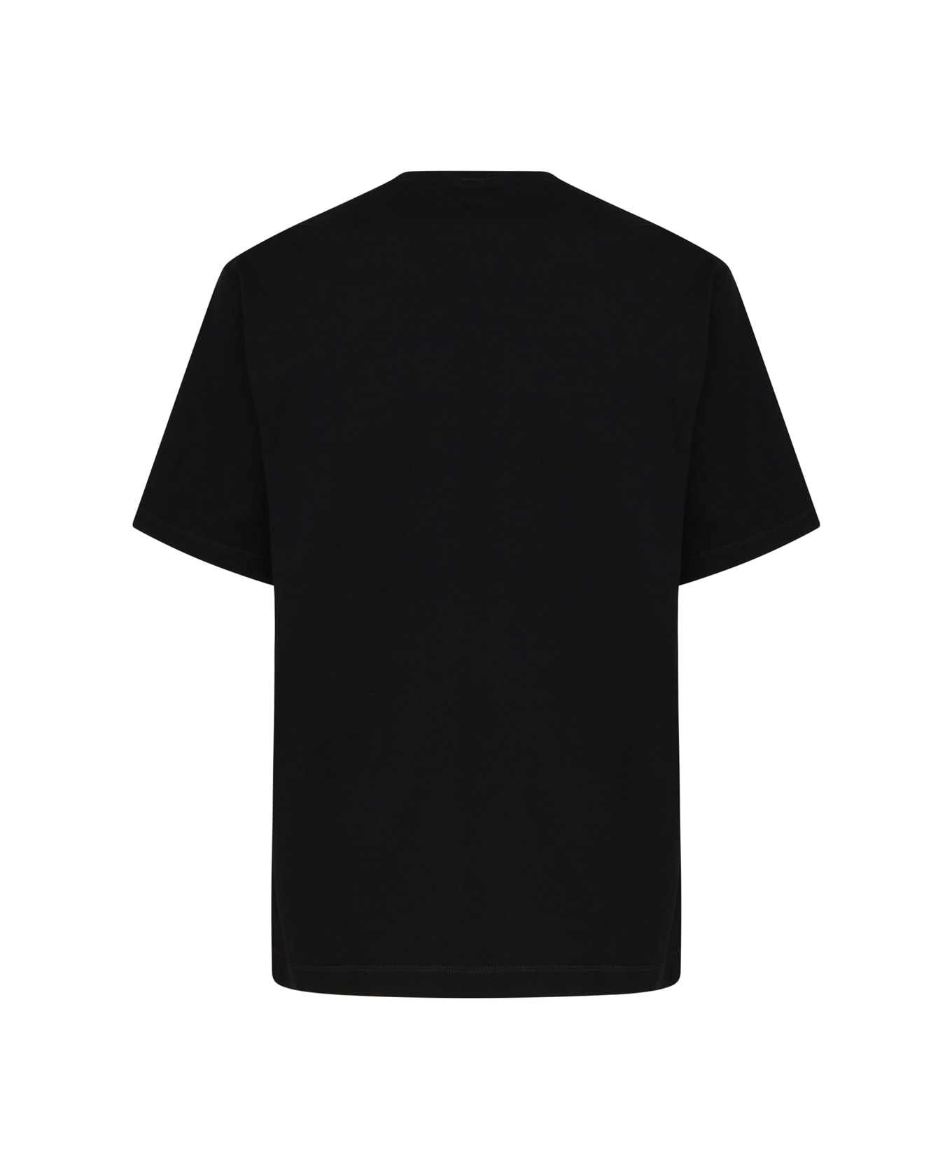 Dolce & Gabbana Banana Print Cotton T-shirt - Black