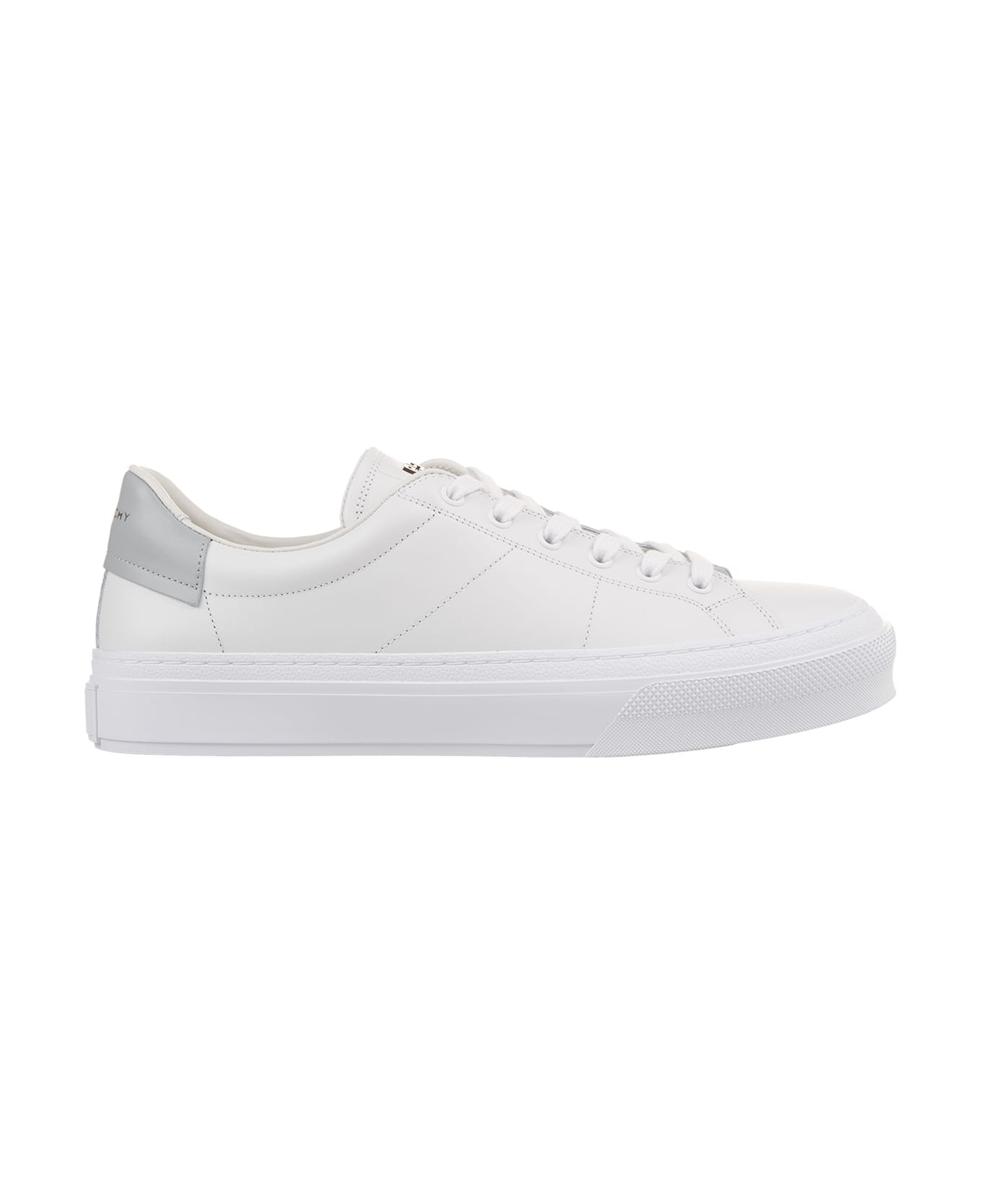 Givenchy White/grey Leather City Sport Sneakers - White