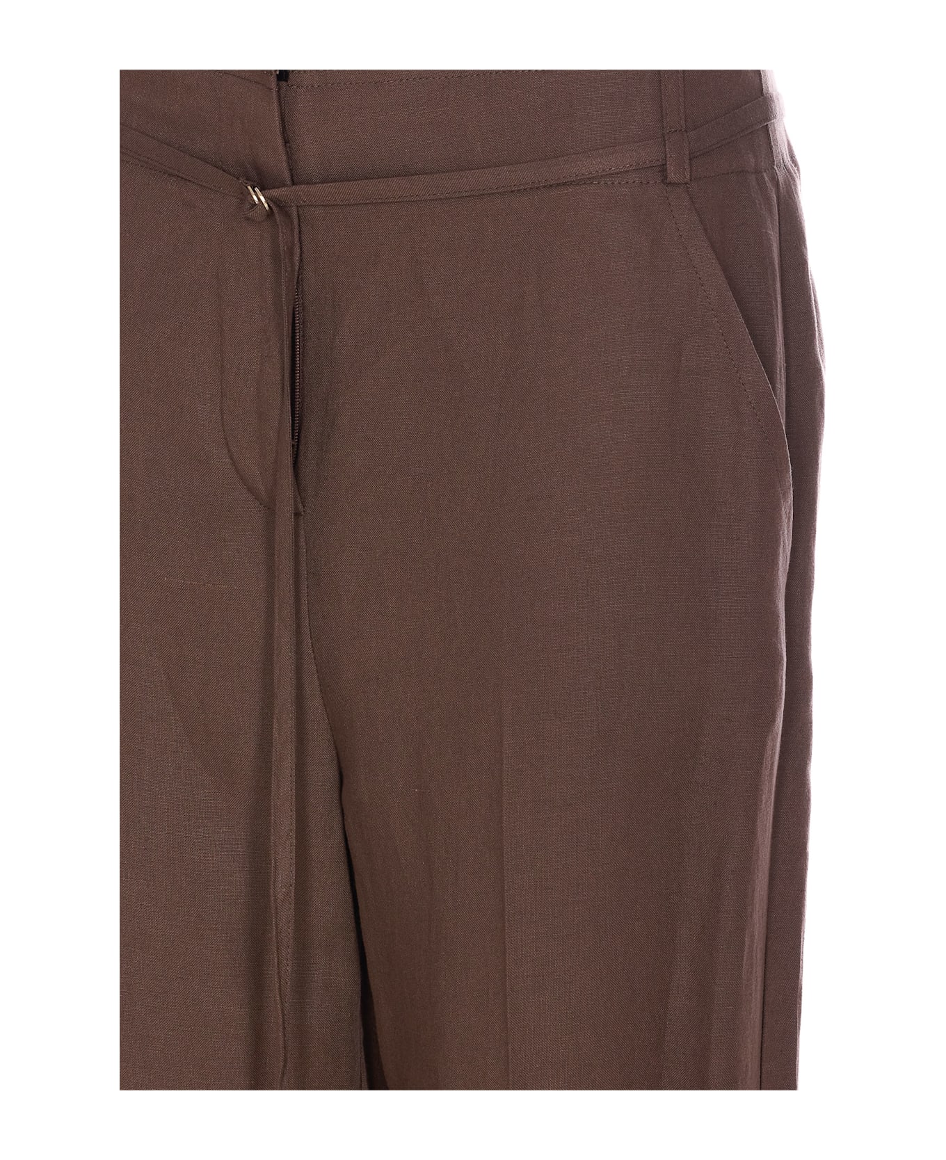 Patrizia Pepe Pants - Brown