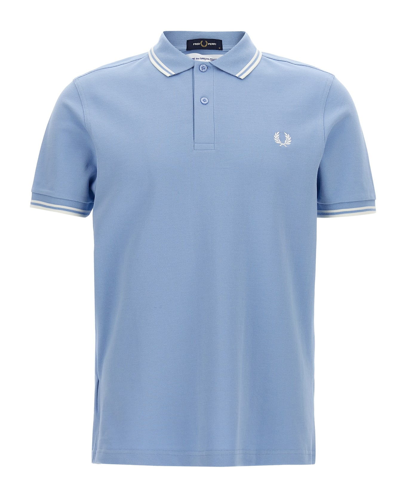 Comme des Garçons Shirt Polo Comme Des Garçons Shirt X Fred Perry - Light Blue