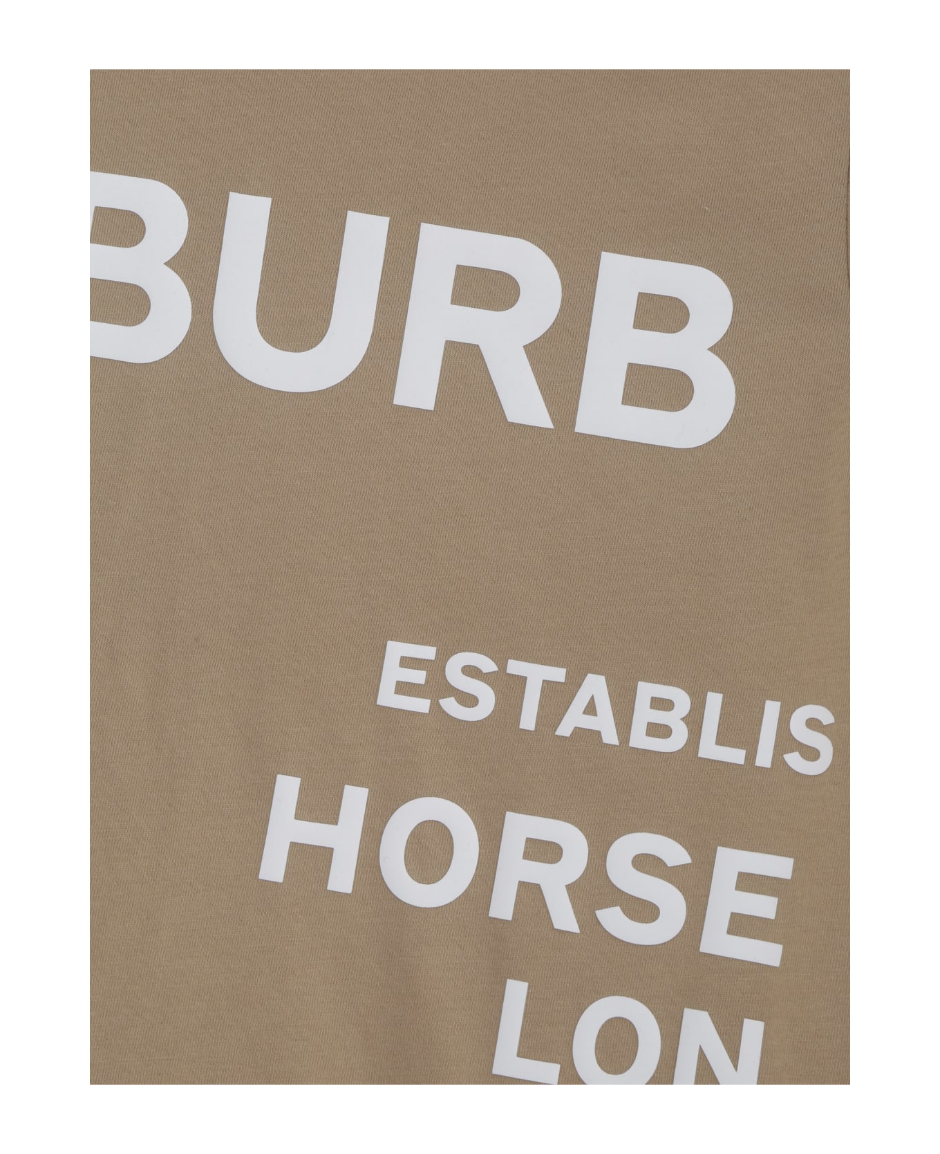 Burberry Jessy T-shirt For Boys - Beige