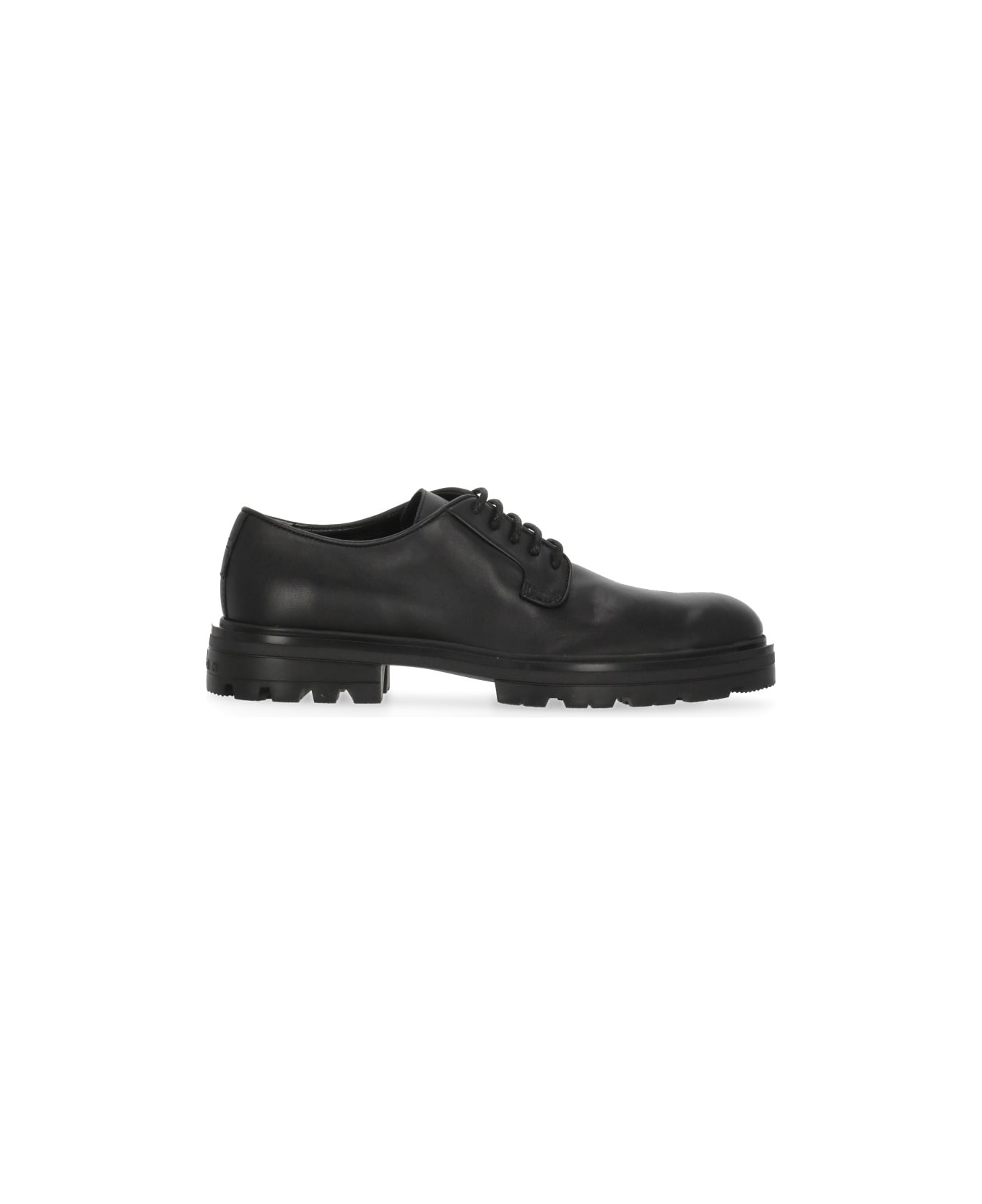 Hogan H673 Lace Up Shoes - Black