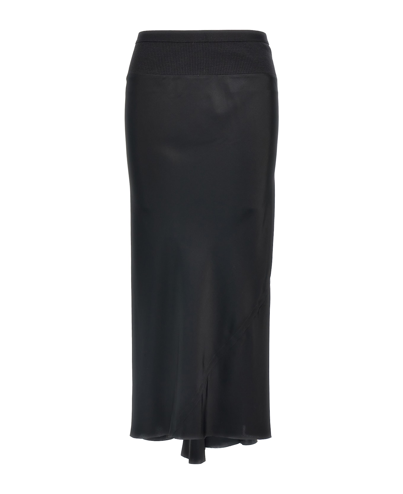 Rick Owens 
a Line Bias
 Skirt - Black  