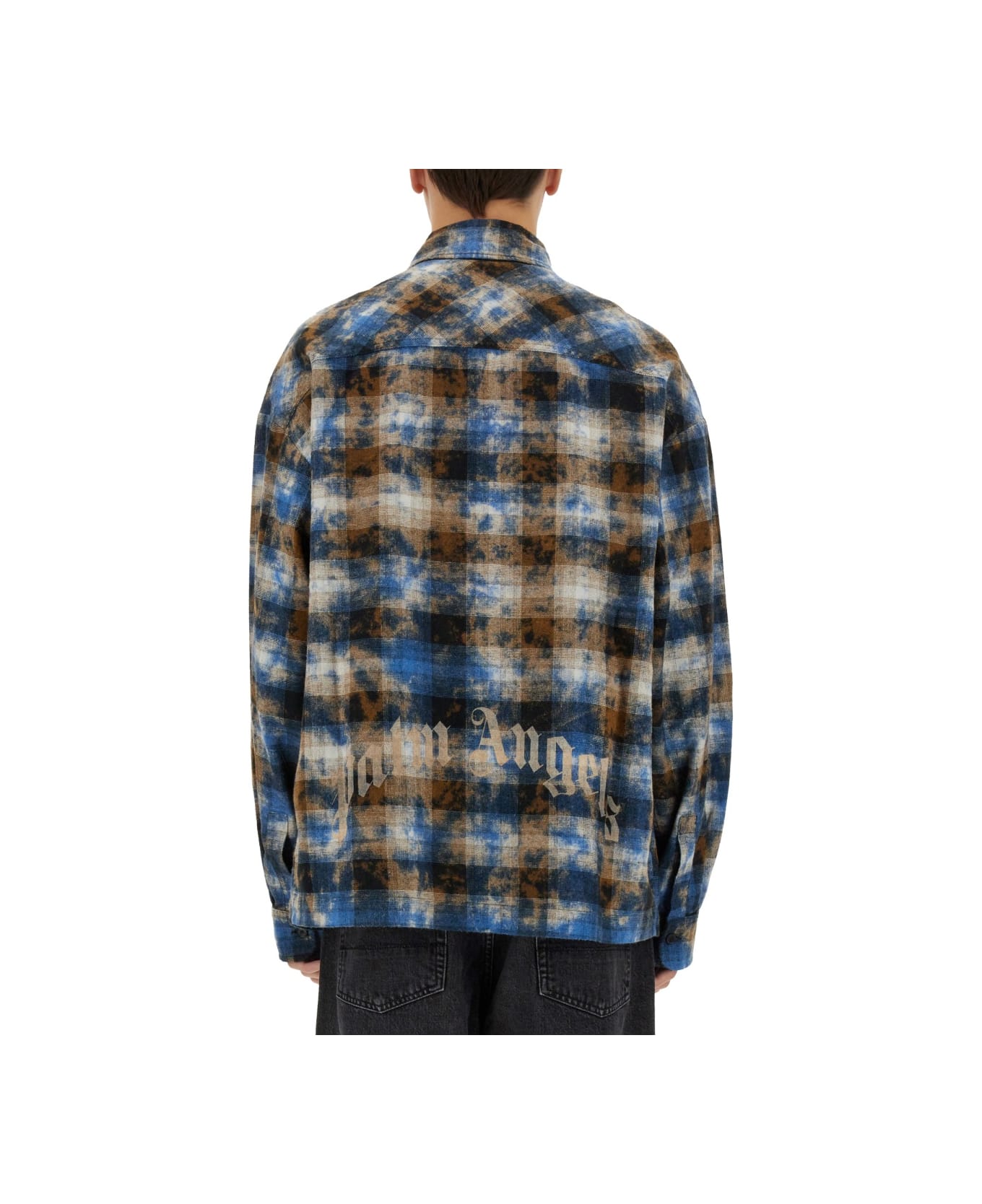 Palm Angels Plaid Shirt - MULTICOLOUR