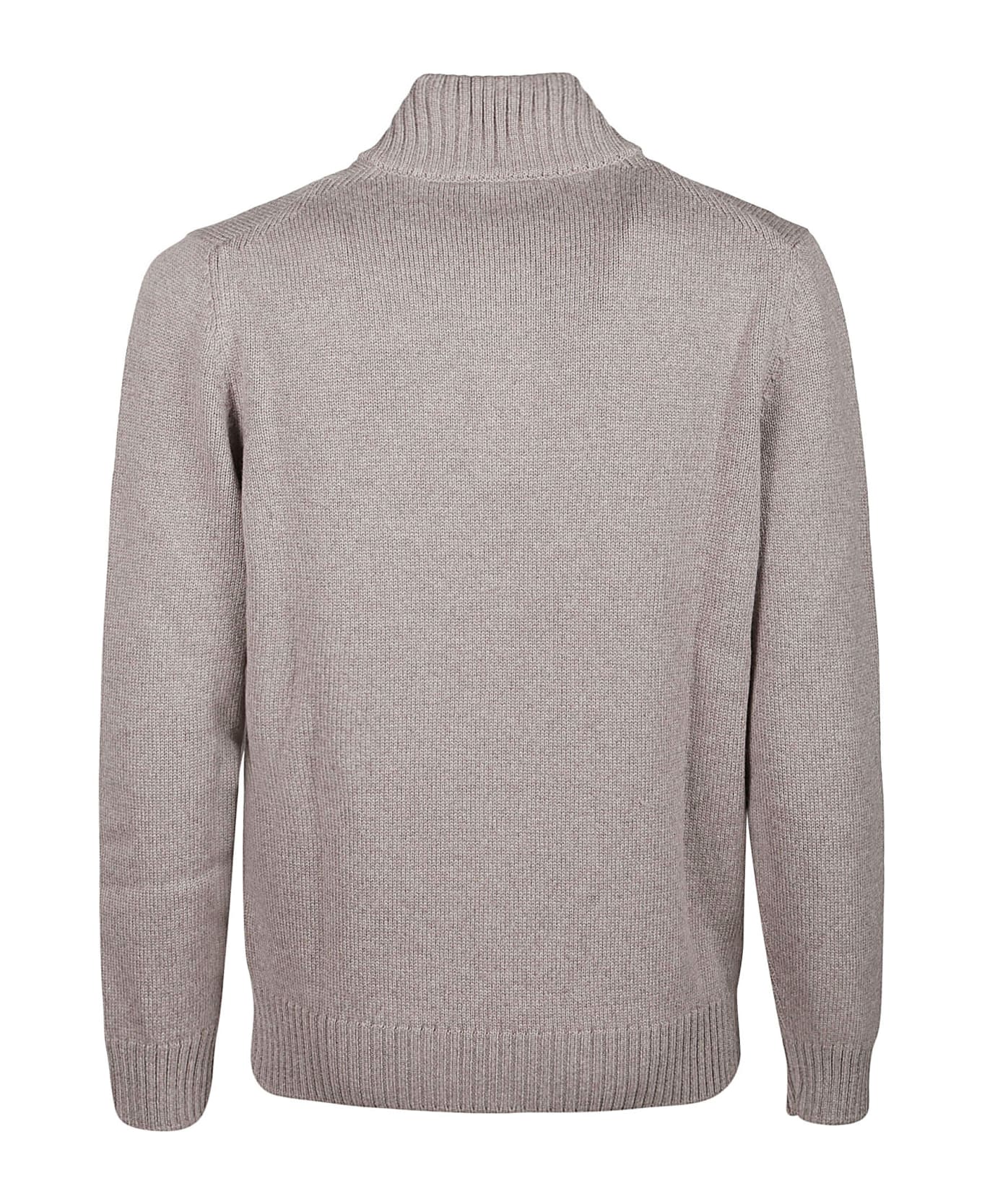 Fay Turtleneck Sweater - BROWN