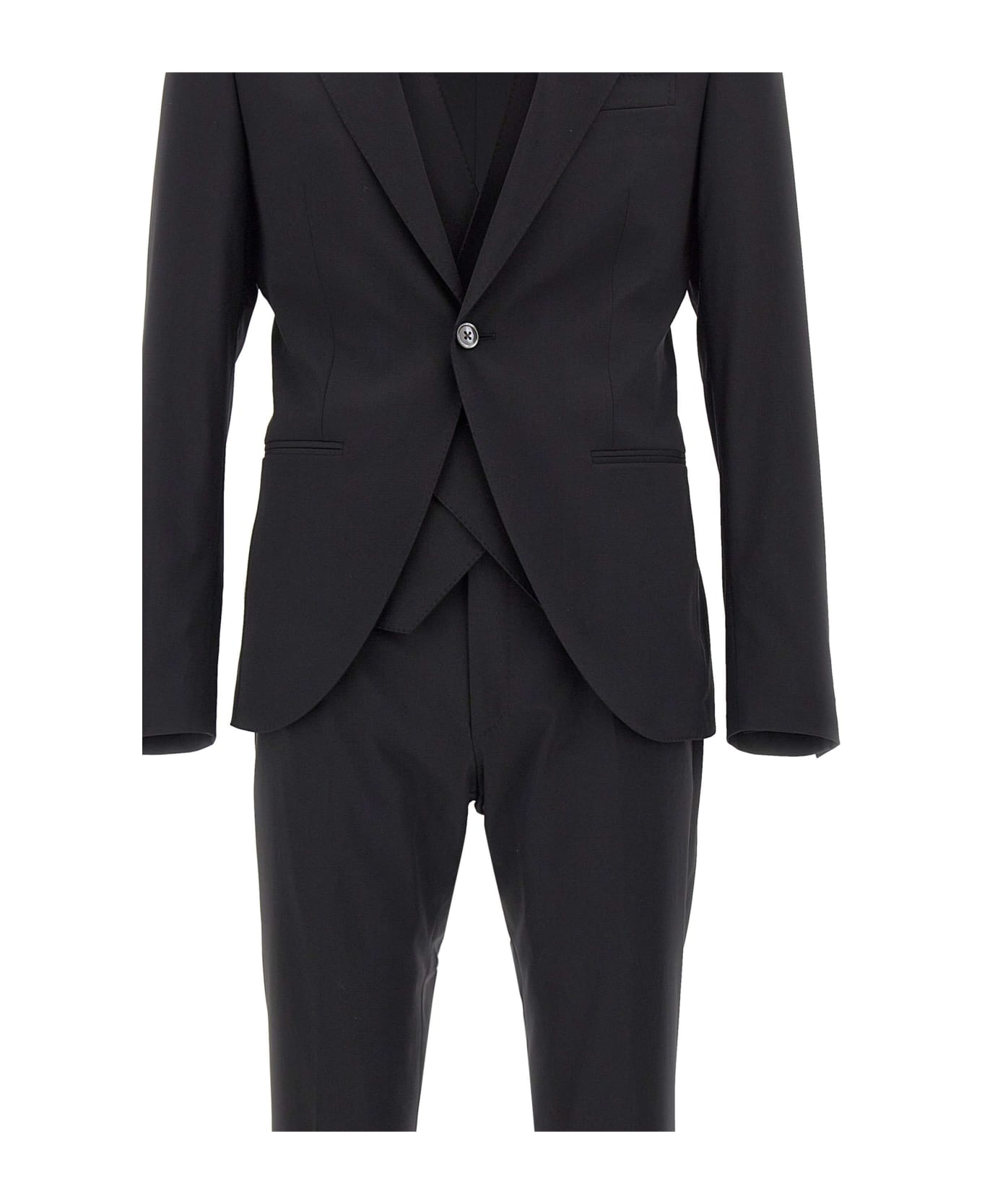 Corneliani Three-piece Suit - BLACK