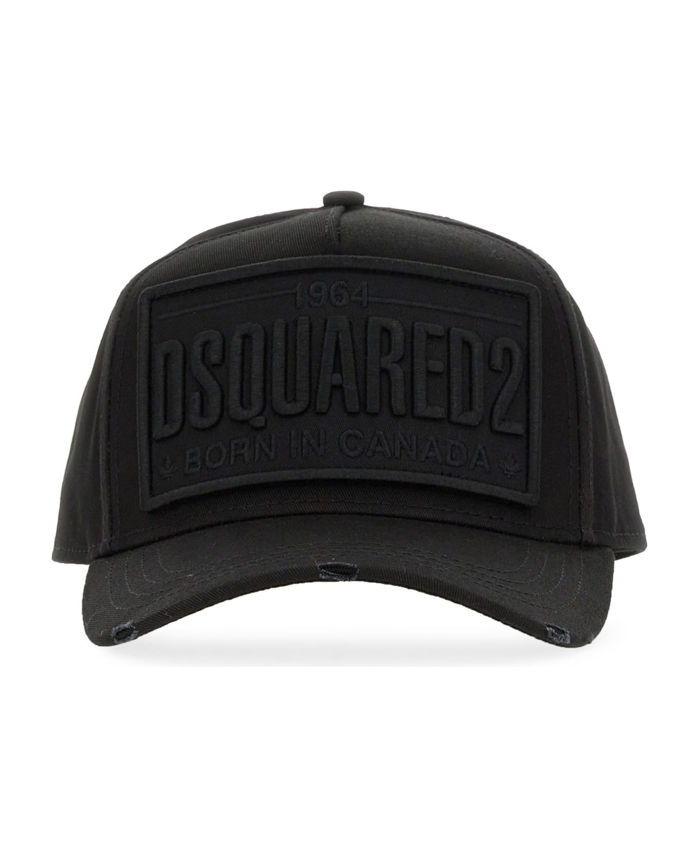 Dsquared2 Baseball Cap With Logo - NERO