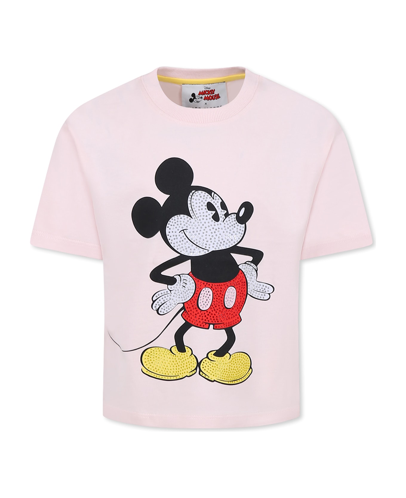 Marc Jacobs Pink T-shirt For Girl With Micky Mouse - Pink