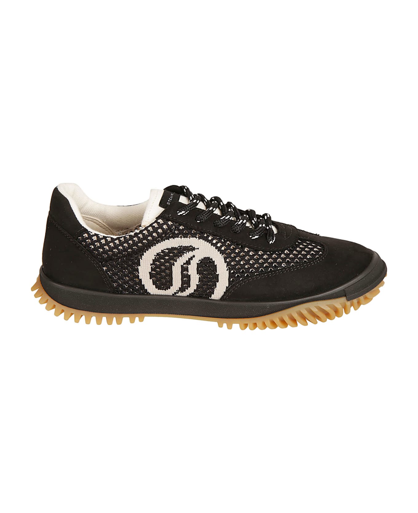 Stella McCartney S-wave Sport Kneet Mesh Sneakers - Black/Grey