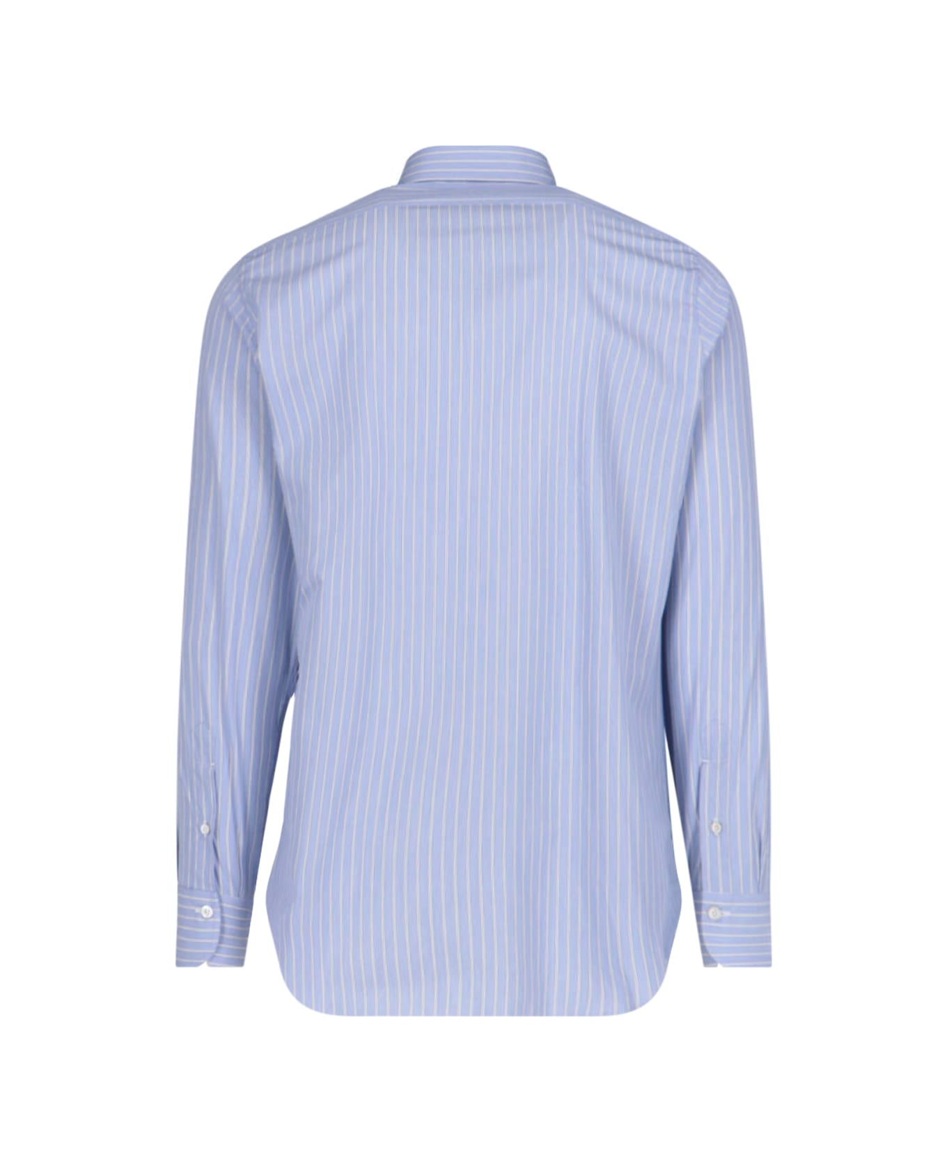 Finamore 
milano
 Striped Shirt - Light Blue