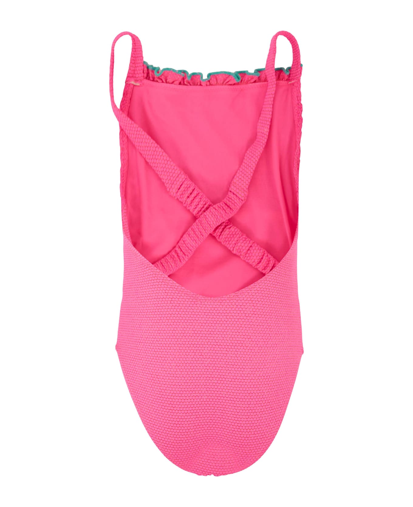 Billieblush Pink Swimsuit For Girl - Pink 水着