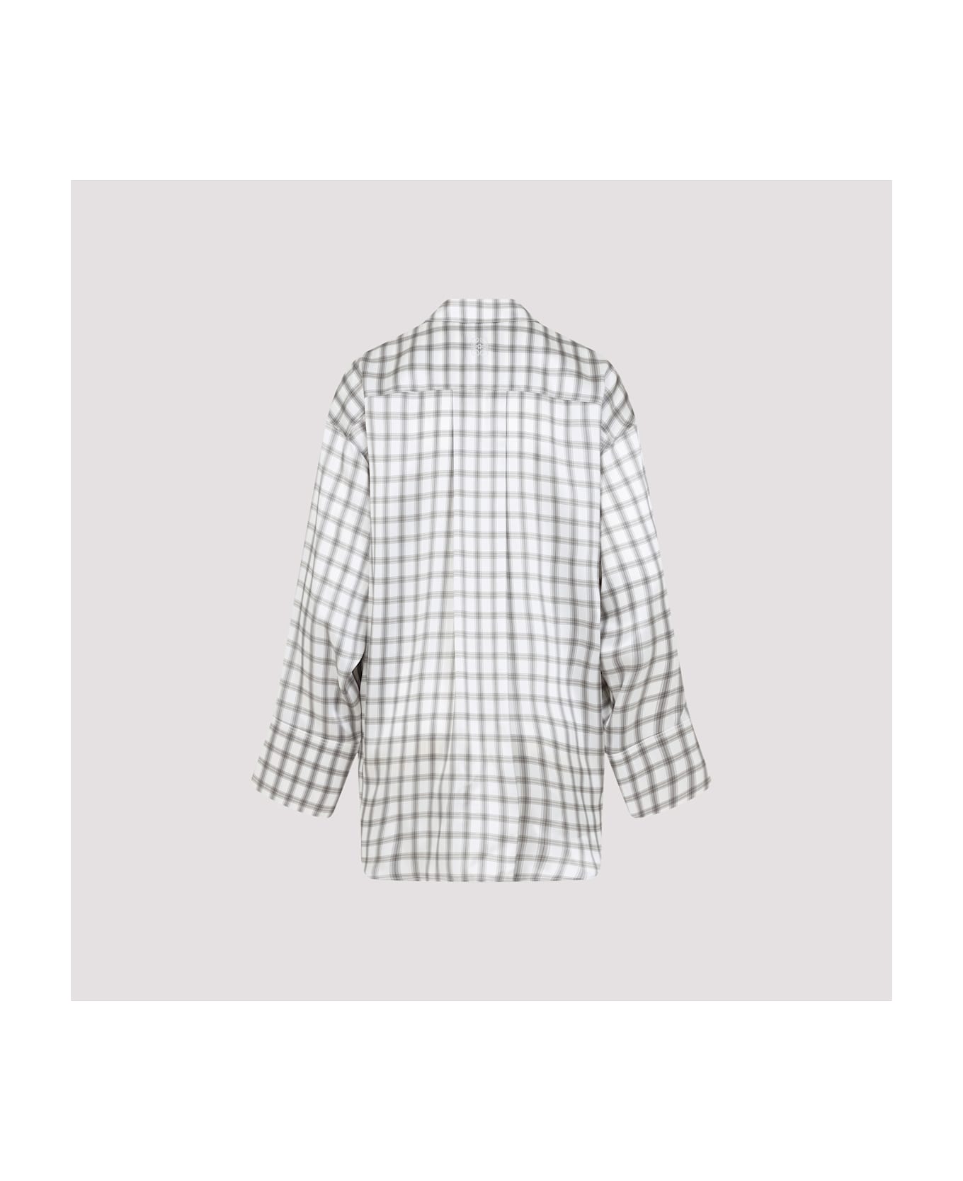 Loewe Silk Shirt - White Grey