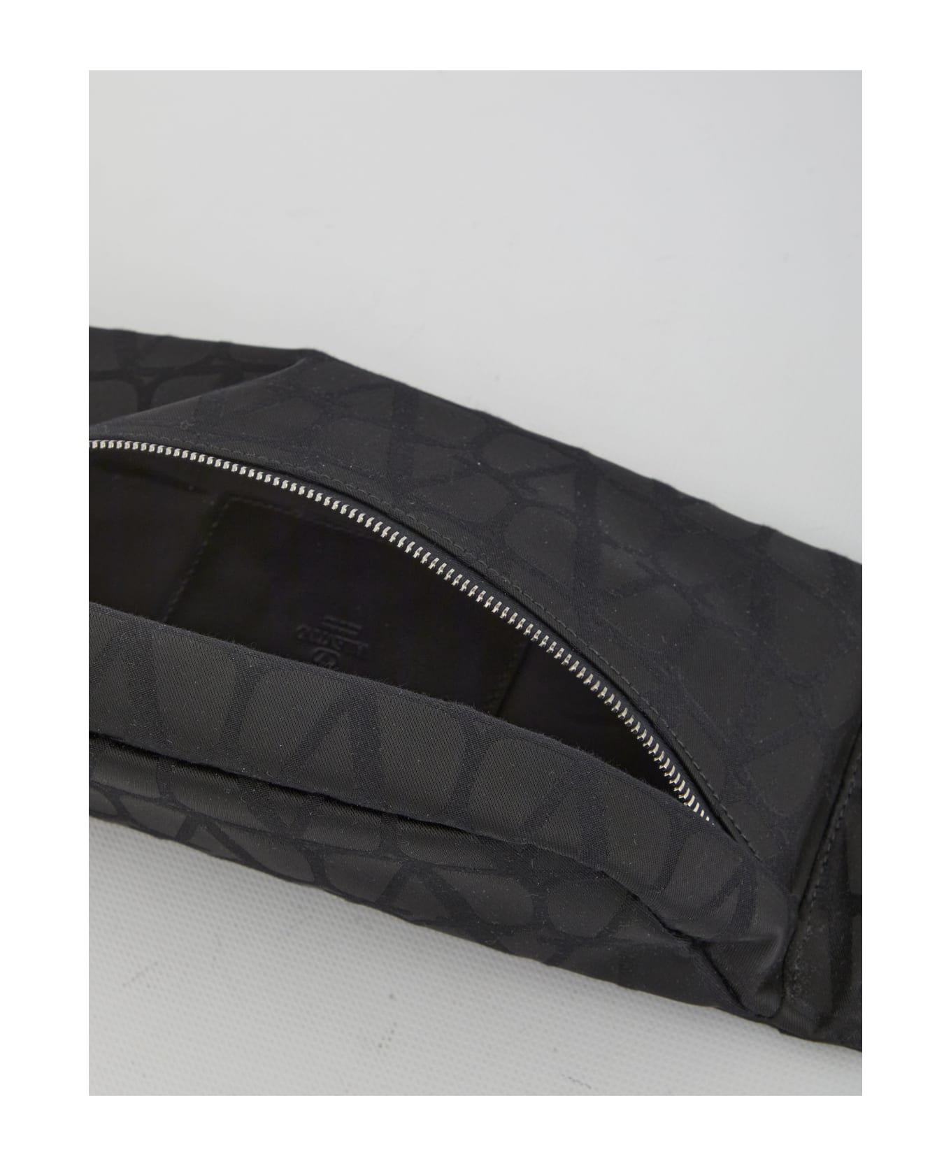 Valentino Garavani Black Iconographe Belt Bag - Black