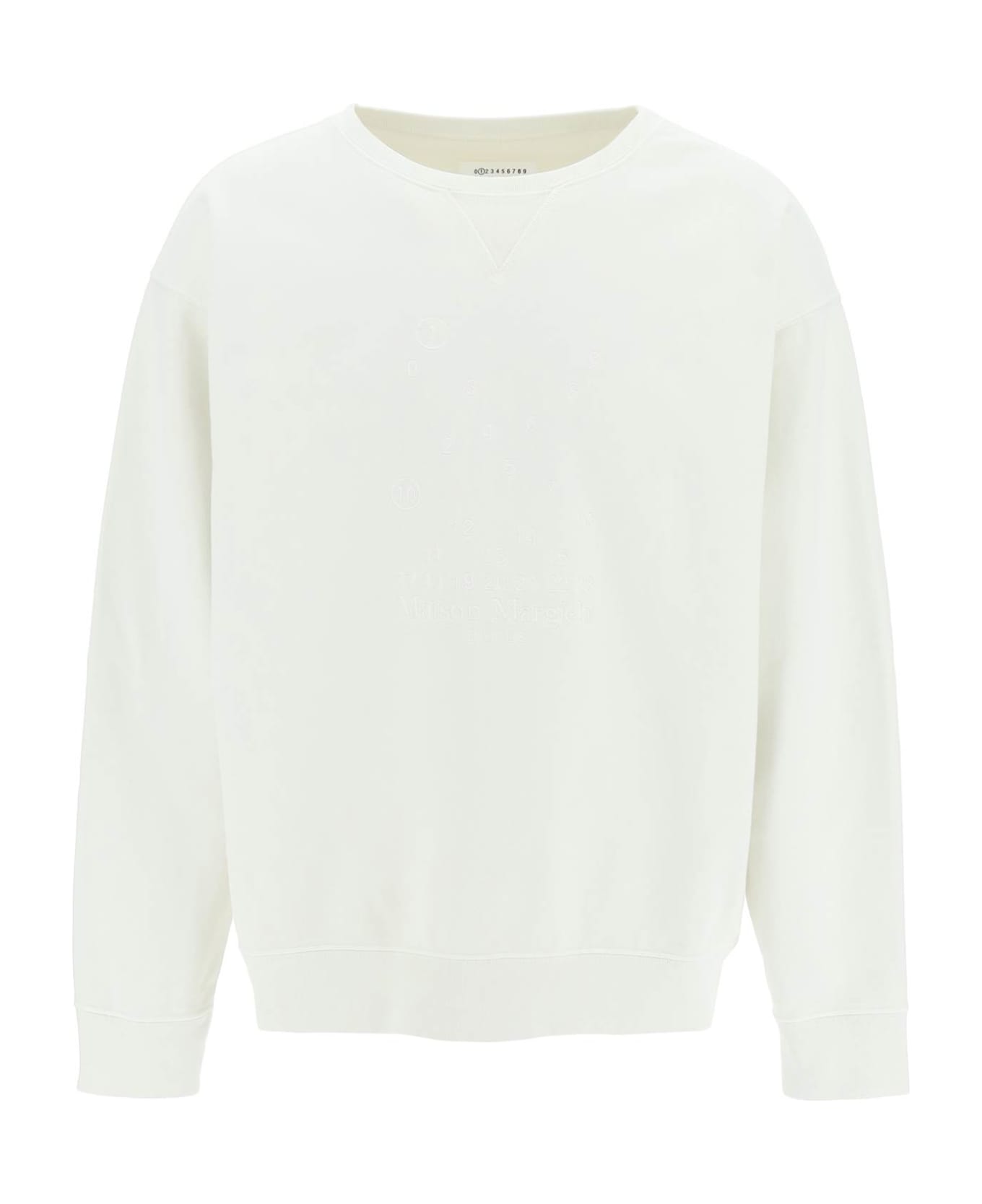 Maison Margiela Crewneck Sweatshirt - White