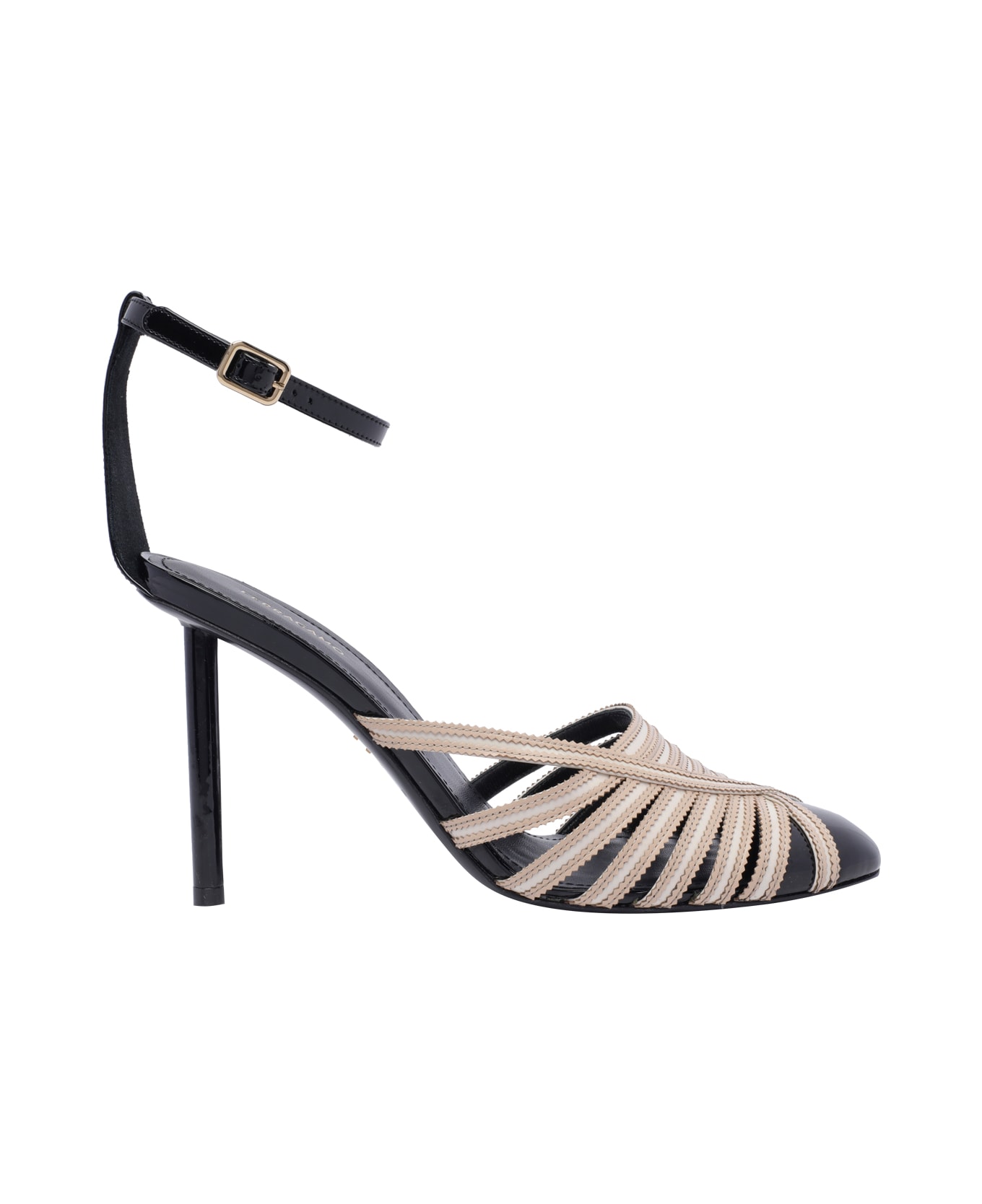 Ferragamo Strappy Pumps - Black