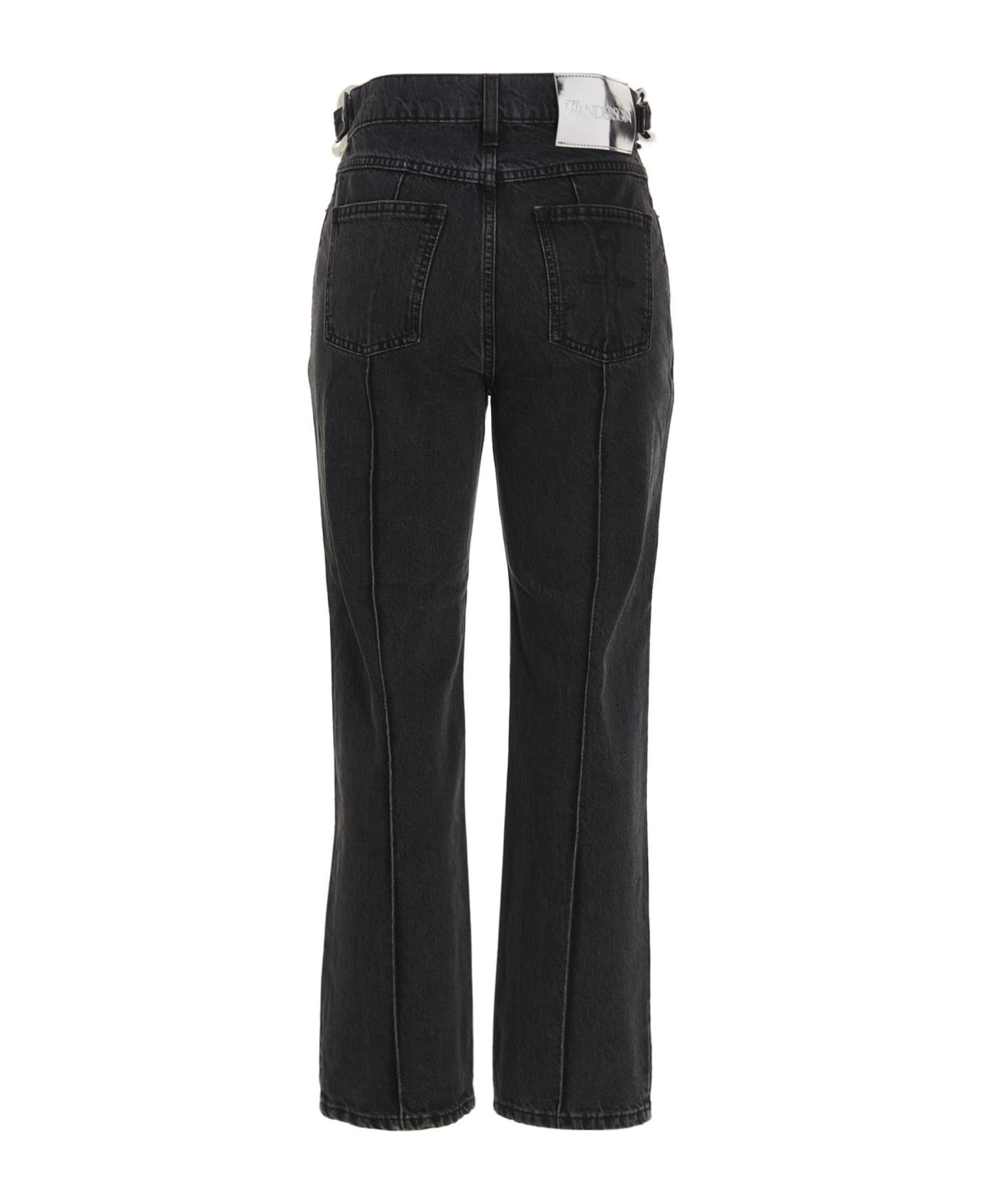 J.W. Anderson 'chain Link' Jeans - BLACK