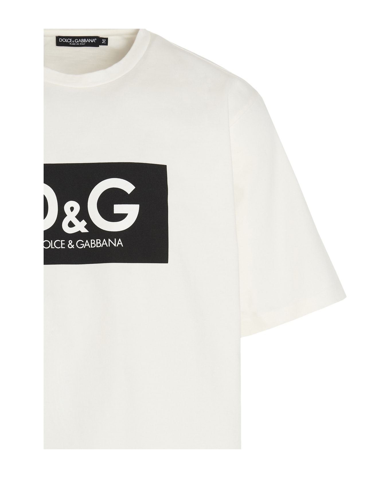 Dolce & Gabbana Logo Print T-shirt - White