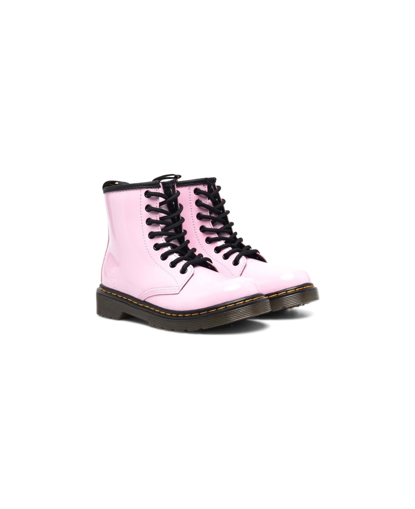 Dr. Martens 1460 J Pale Pink Patent Lamper - PINK シューズ