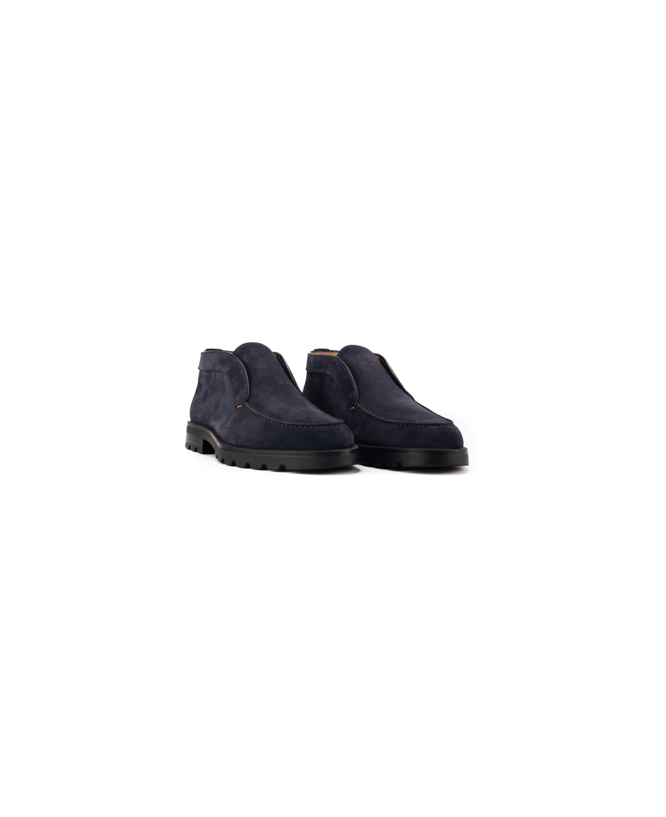 Santoni Detroit Rock Suede Ankle Boots - U60