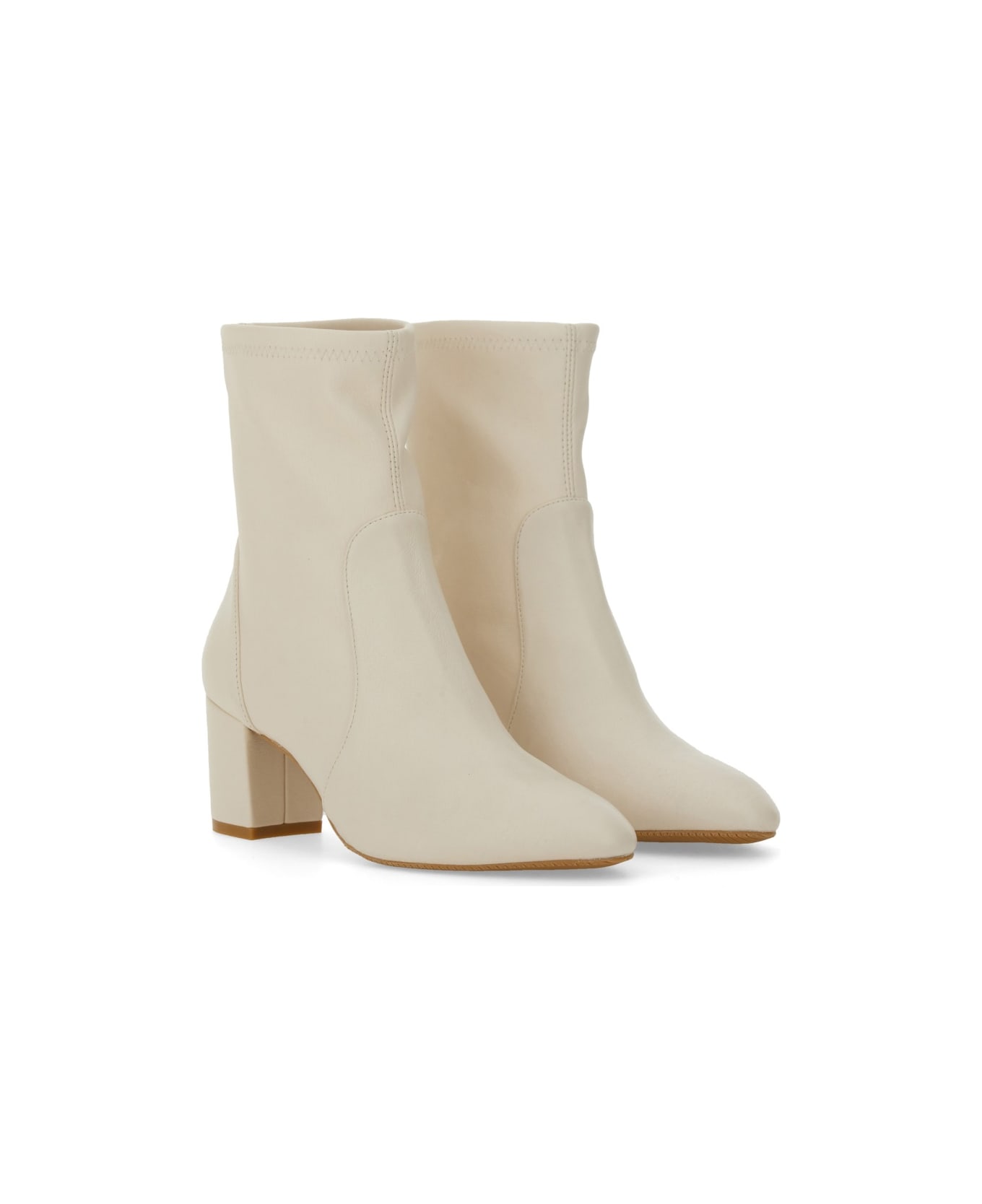 Stuart Weitzman Ankle Boot "yuliana" - WHITE