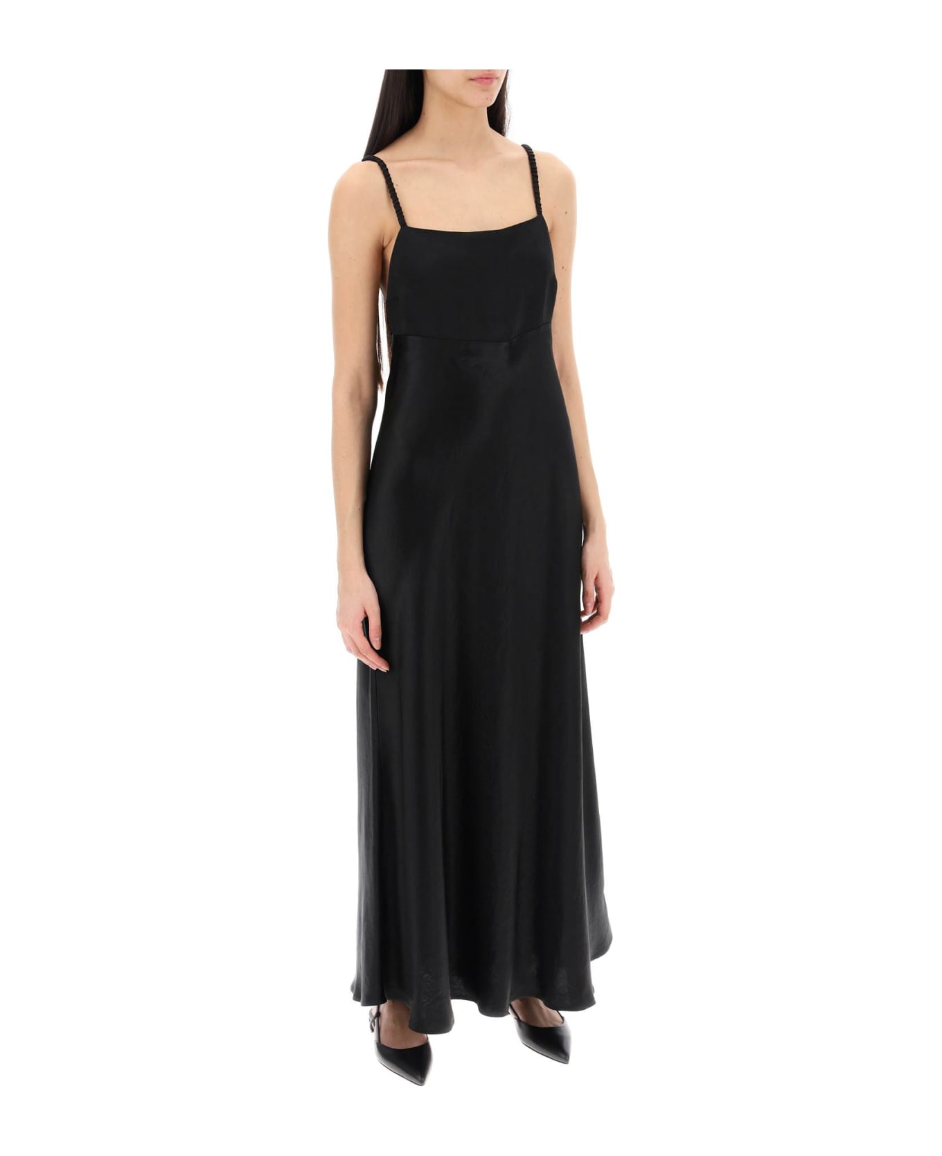 Max Mara Long Baden Dress - NERO (Black)