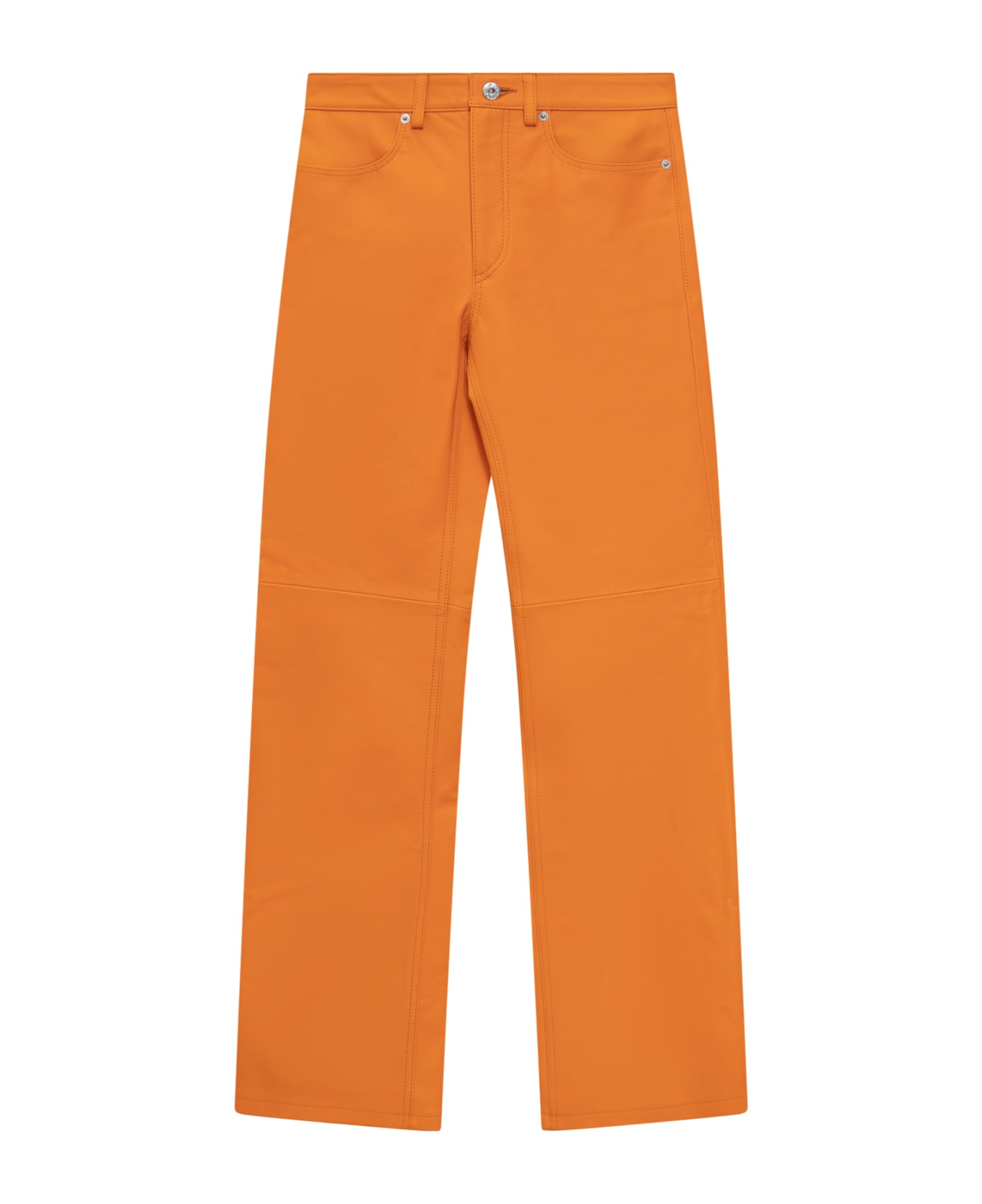 J.W. Anderson Leather Trousers - ORANGE