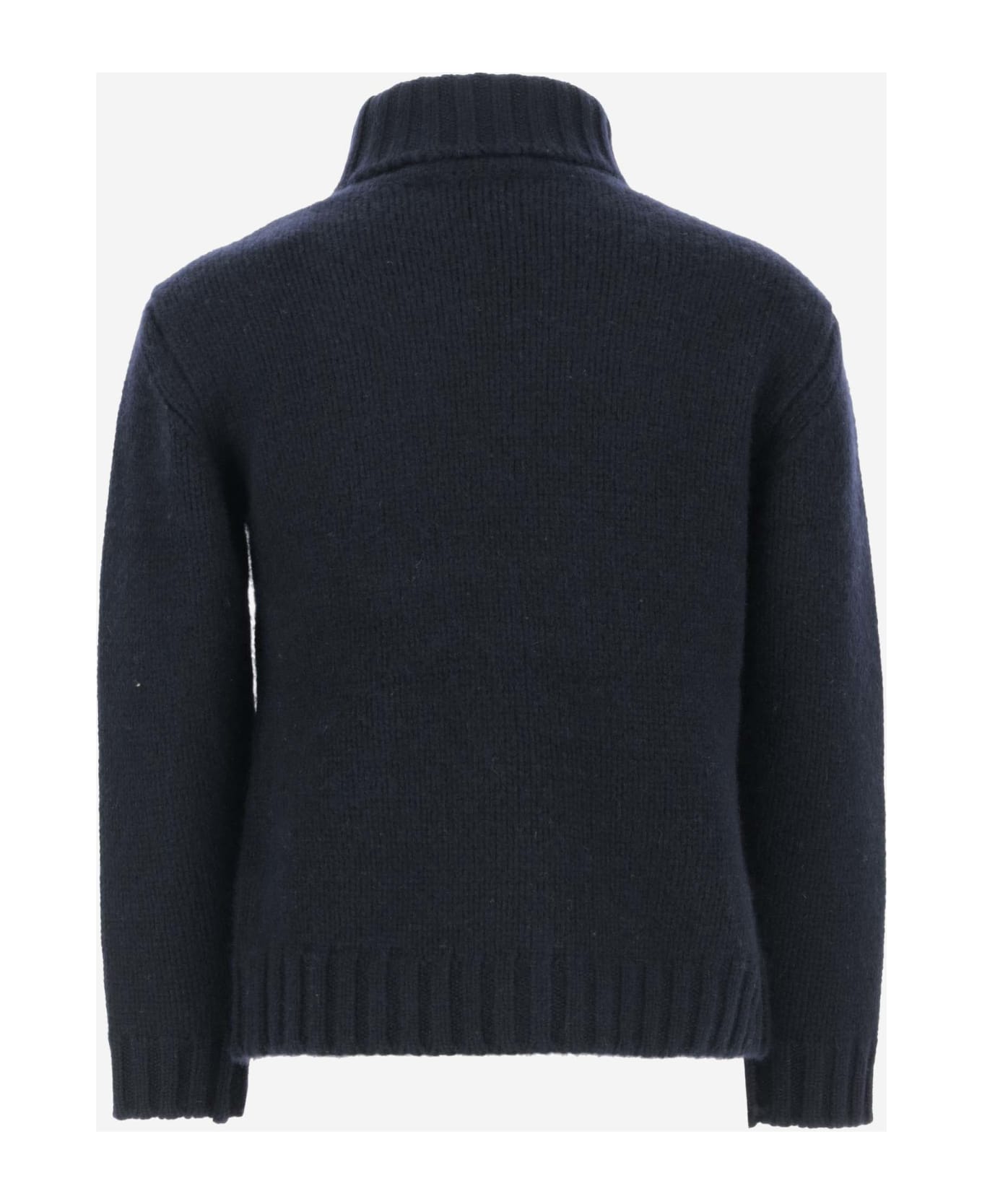 Bonpoint Cashmere Sweater - NAVY ニットウェア＆スウェットシャツ