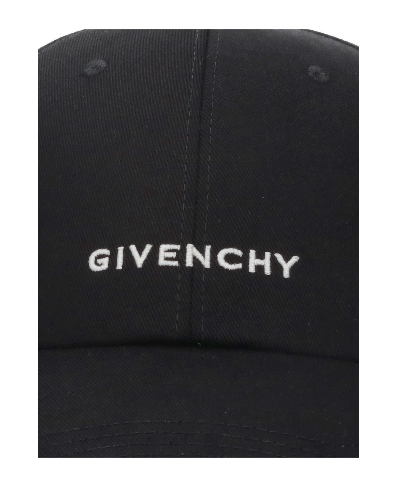 Givenchy Logo Baseball Cap - Black
