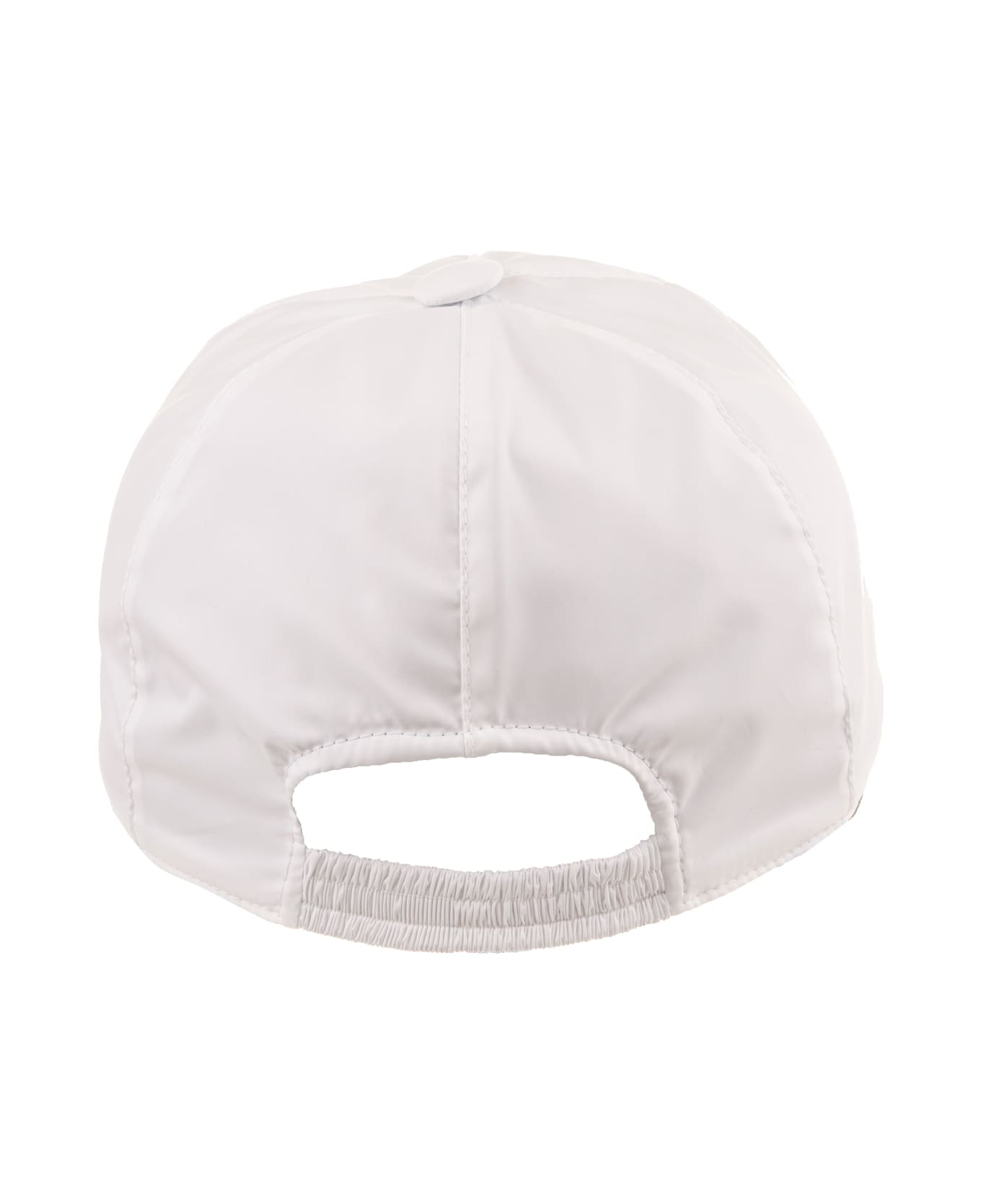 Fedeli White Nylon Baseball Hat - White