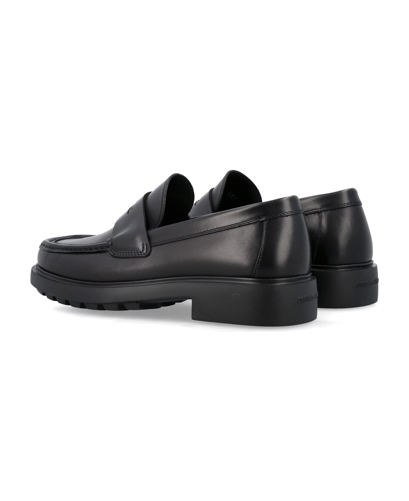 Ferragamo Donny Loafers - NERO