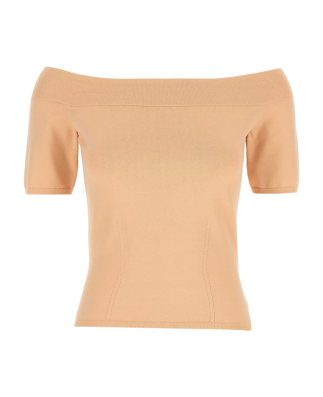 Alexander McQueen Top Off The Shoulders - Pink