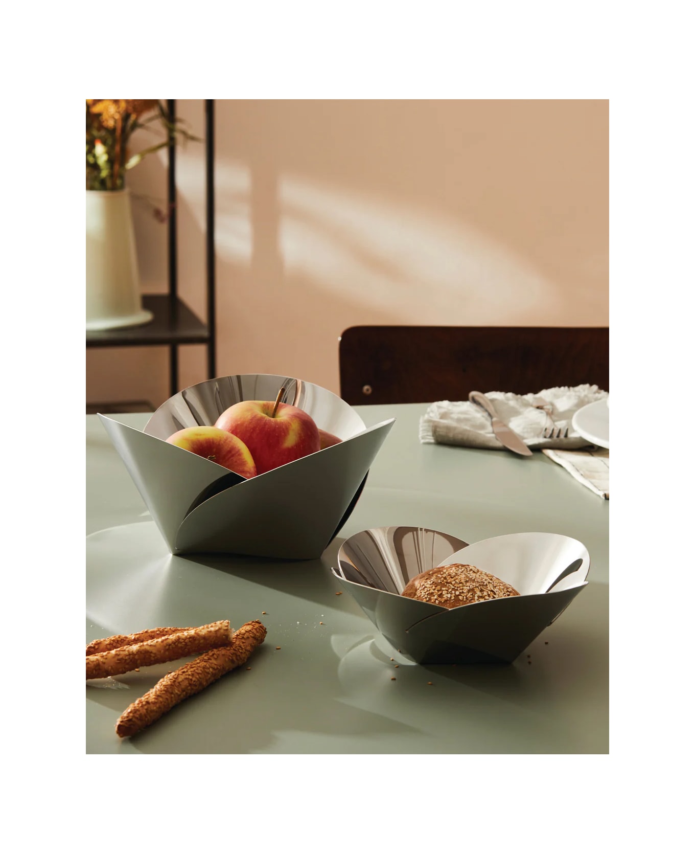 Alessi Harmonic Cestino - Acciaio