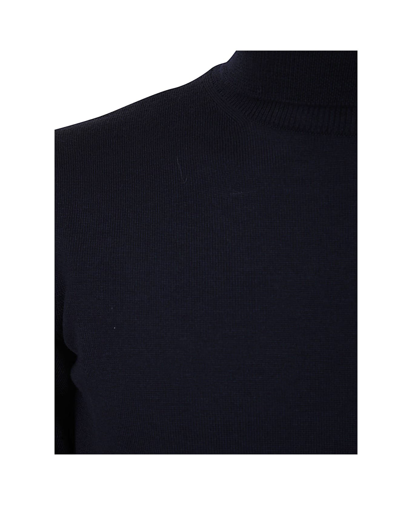 Nuur Long Sleeve Turtle Neck Sweater - Navy ニットウェア