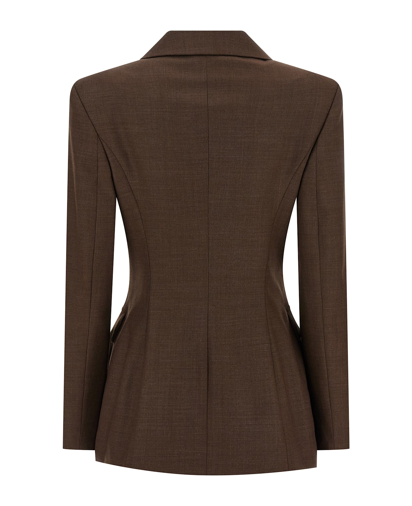 Magda Butrym 
03
 Blazer - Brown