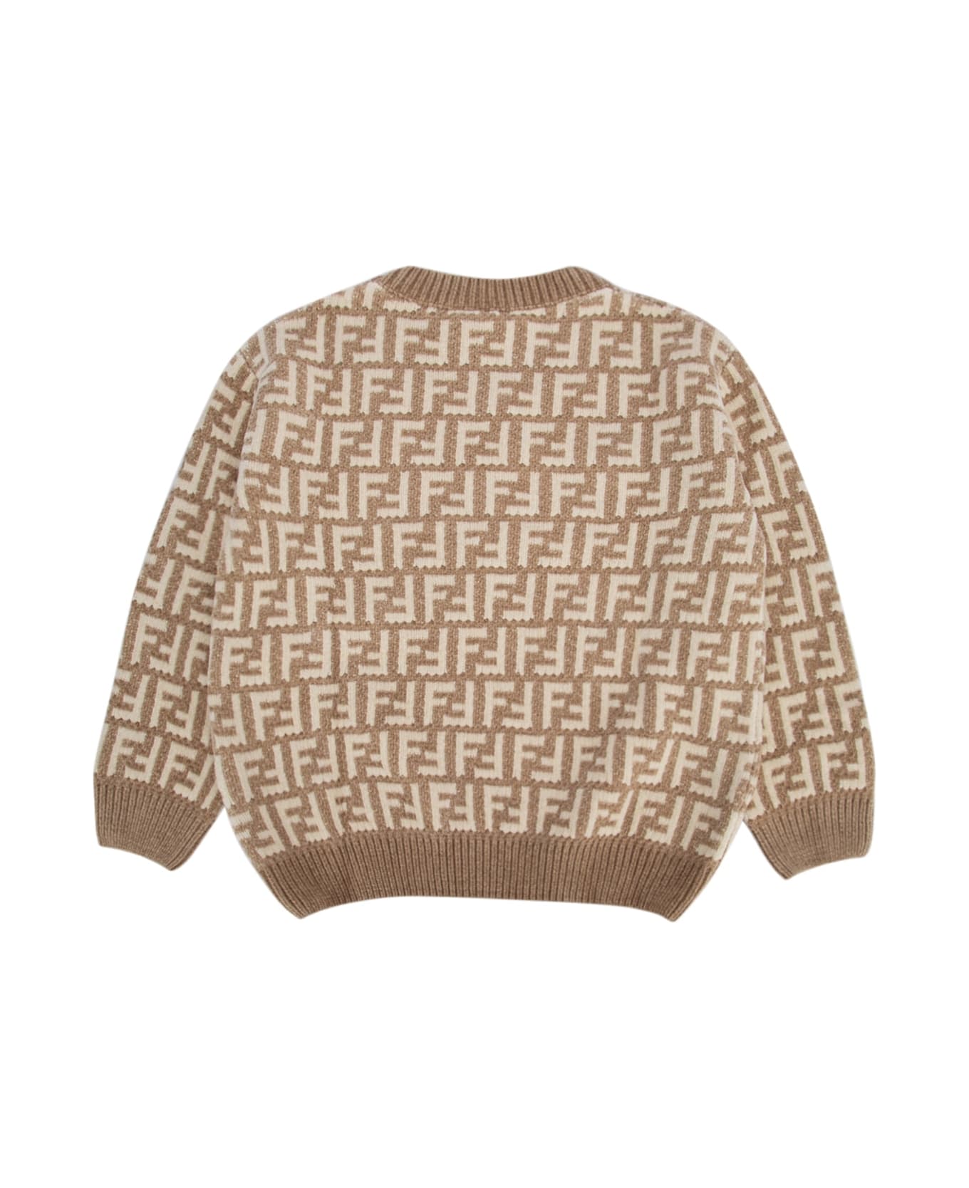Fendi Pullover Ff Chenille - DESERTSANDGESSO