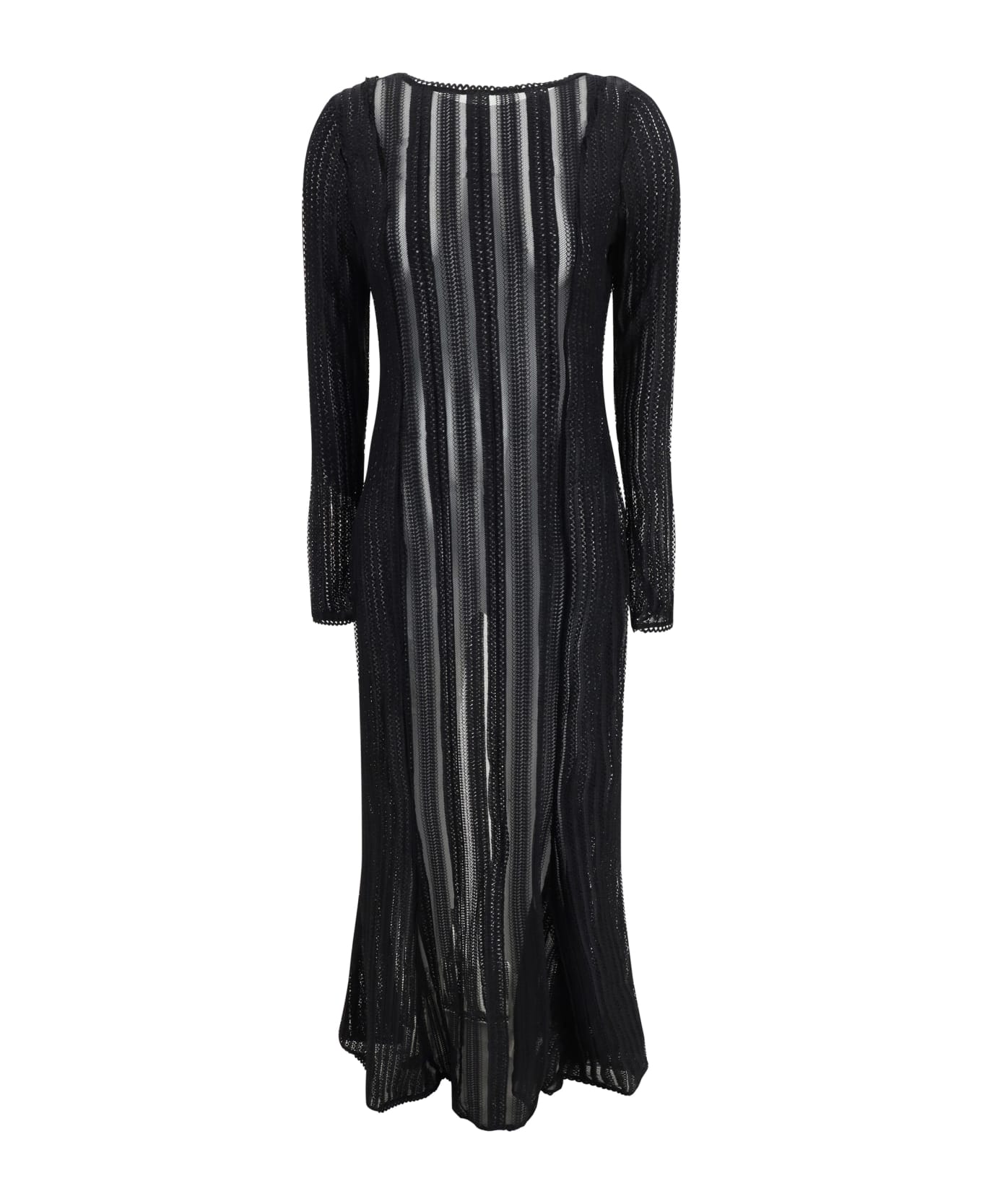 Charo Ruiz Saley Long Dress - Black ワンピース＆ドレス