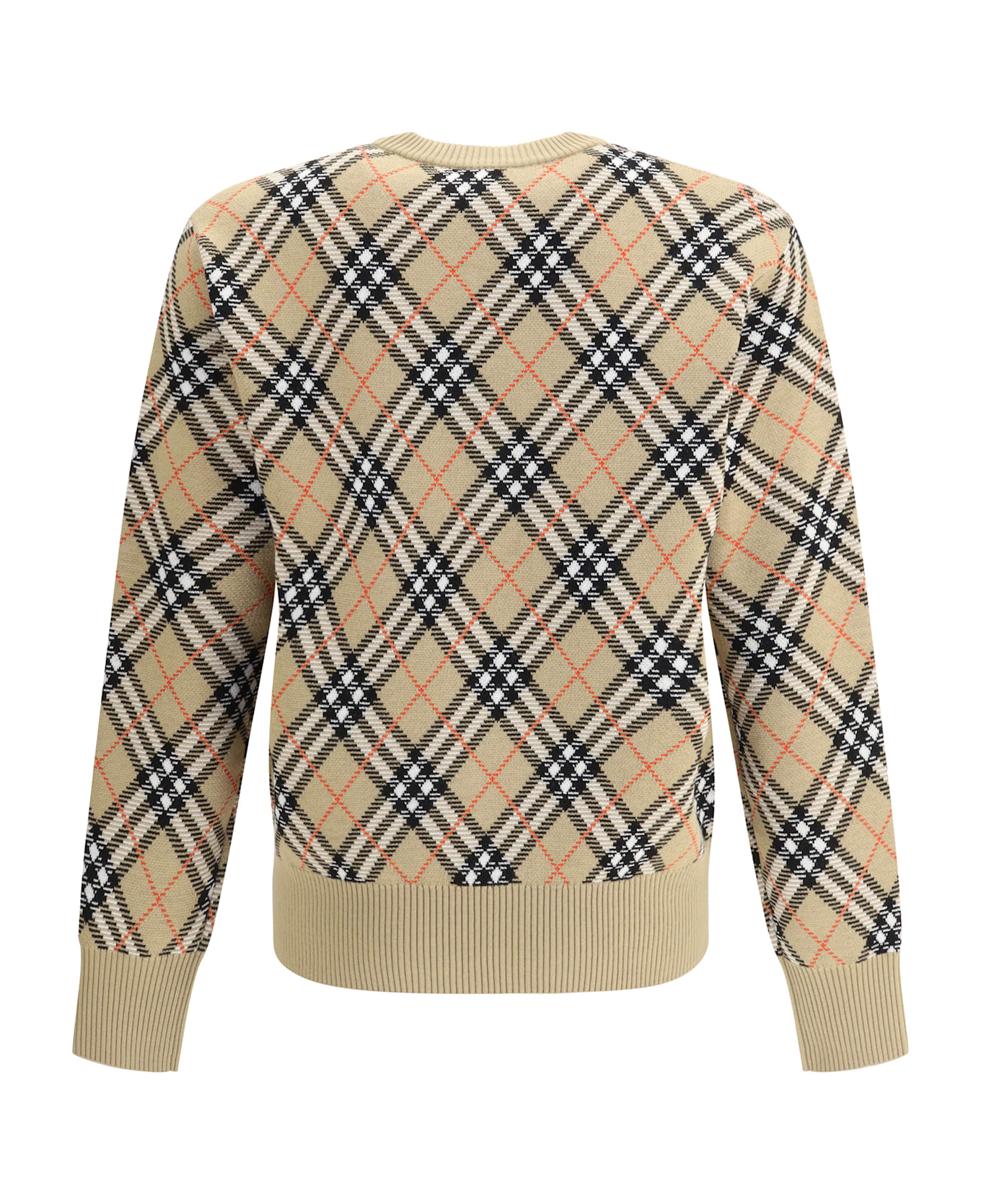 Burberry Archive Check Wool Sweate