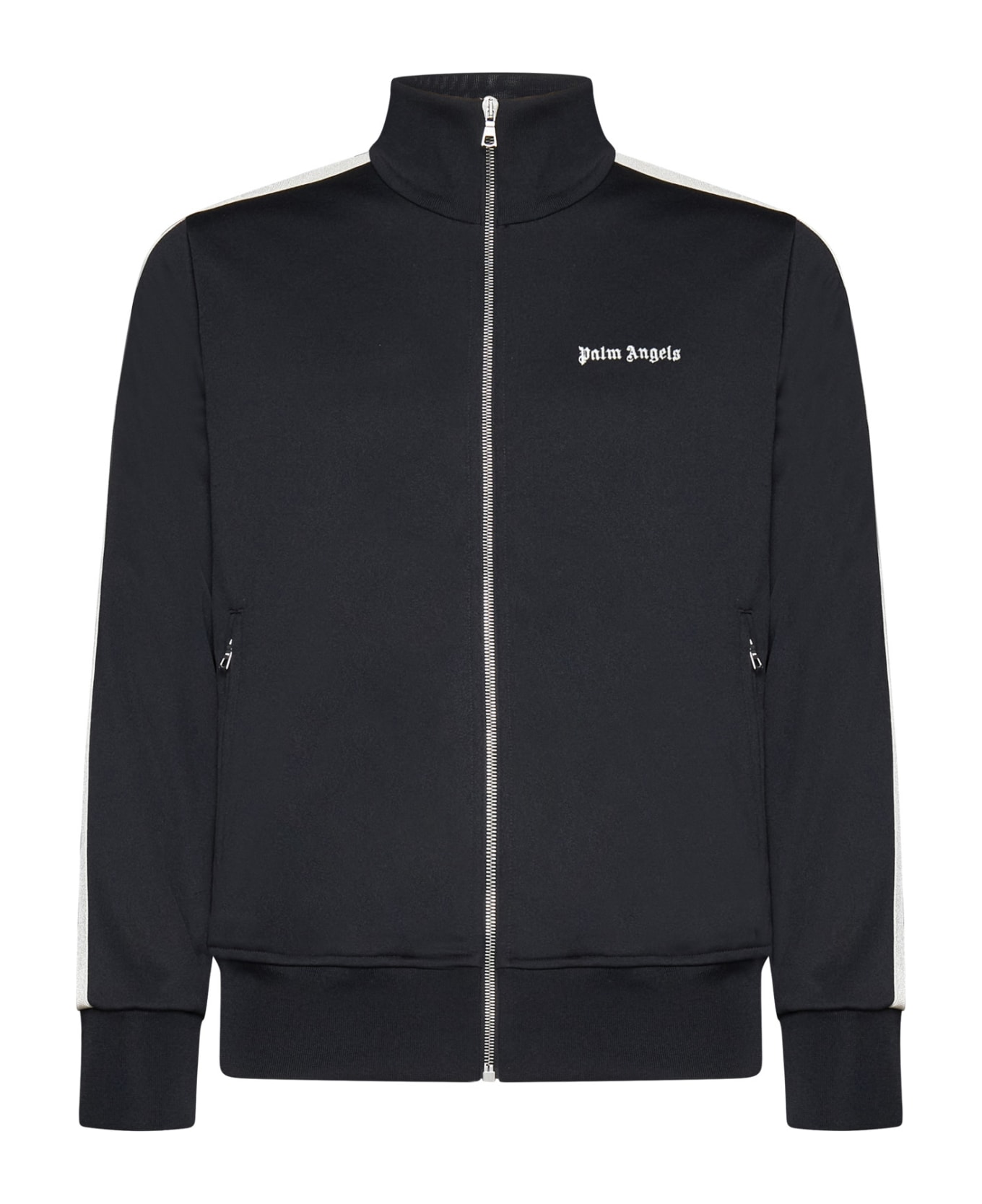 Palm Angels New Classic Track Jacket - Black Whit