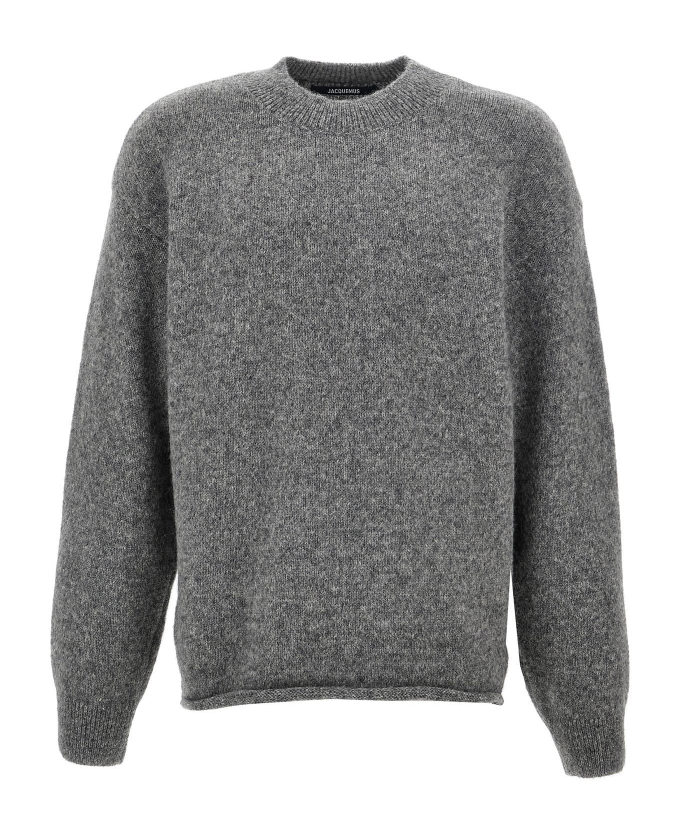 Jacquemus 'jacquemus' Sweater - Gray