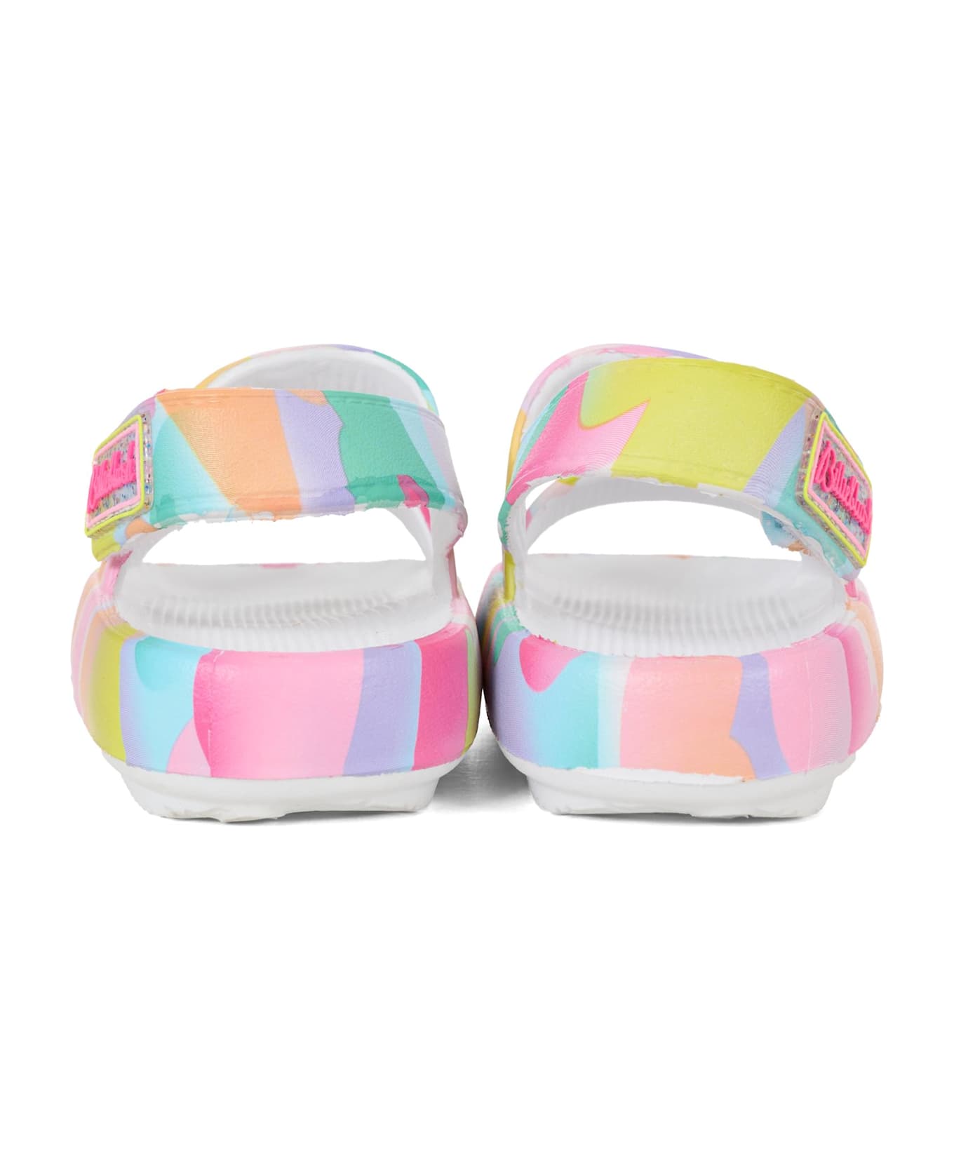 Billieblush Multicolor Sandals For Girl With Hearts - Multicolor